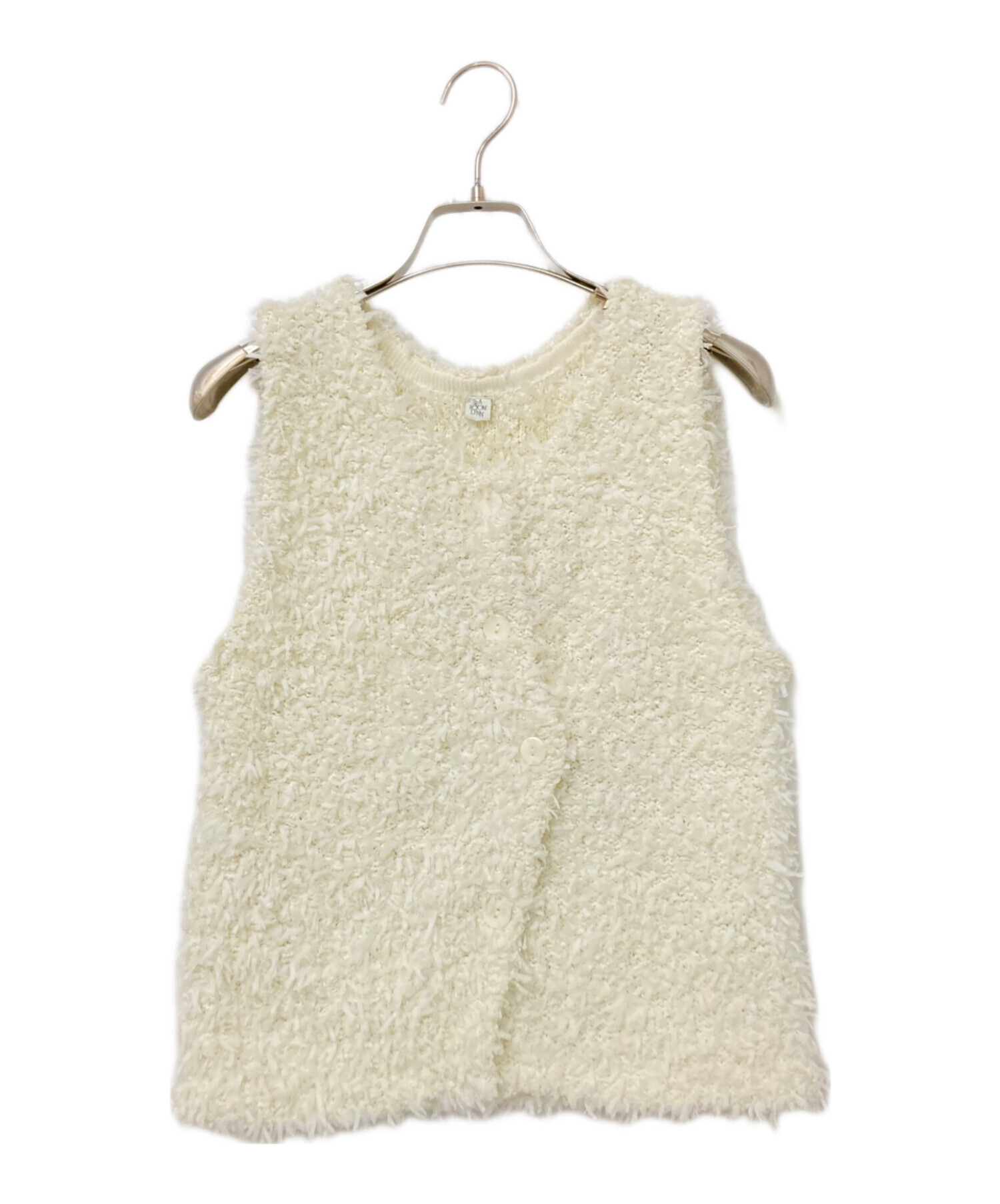 新品searoomlynn CurvePlacket MixテープYarnベスト 中古・古着通販】Sea Room lynn (シールームリン) curve placket mix