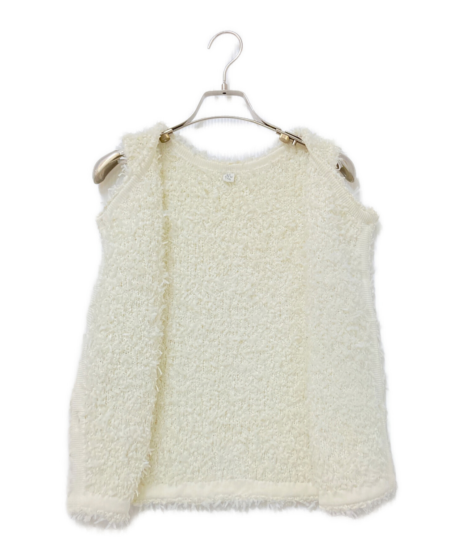 新品searoomlynn CurvePlacket MixテープYarnベスト 中古・古着通販】Sea Room lynn (シールームリン) curve placket mix