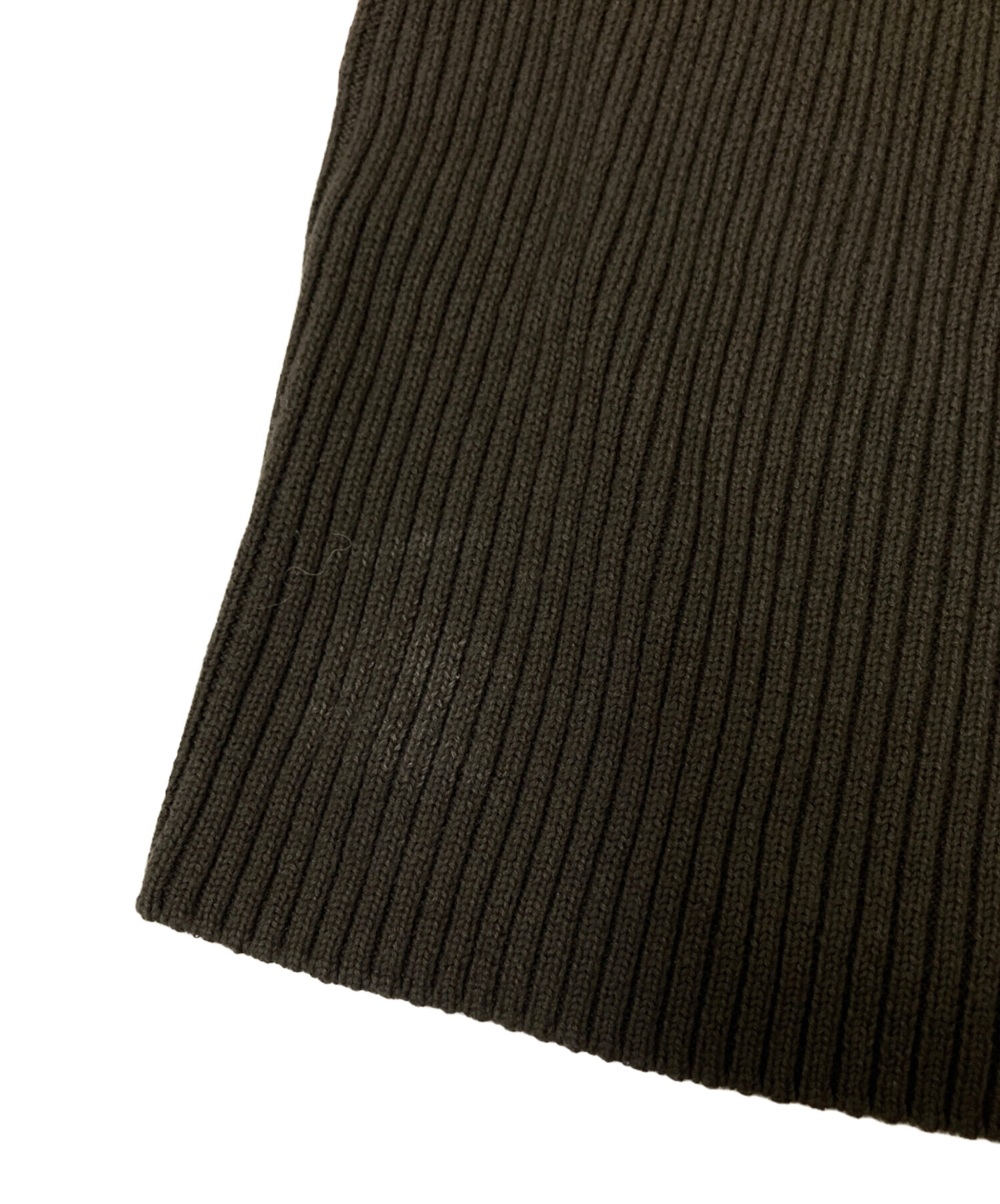 中古・古着通販】IIROT (イロット) Cotton wool halter neck ブラウン