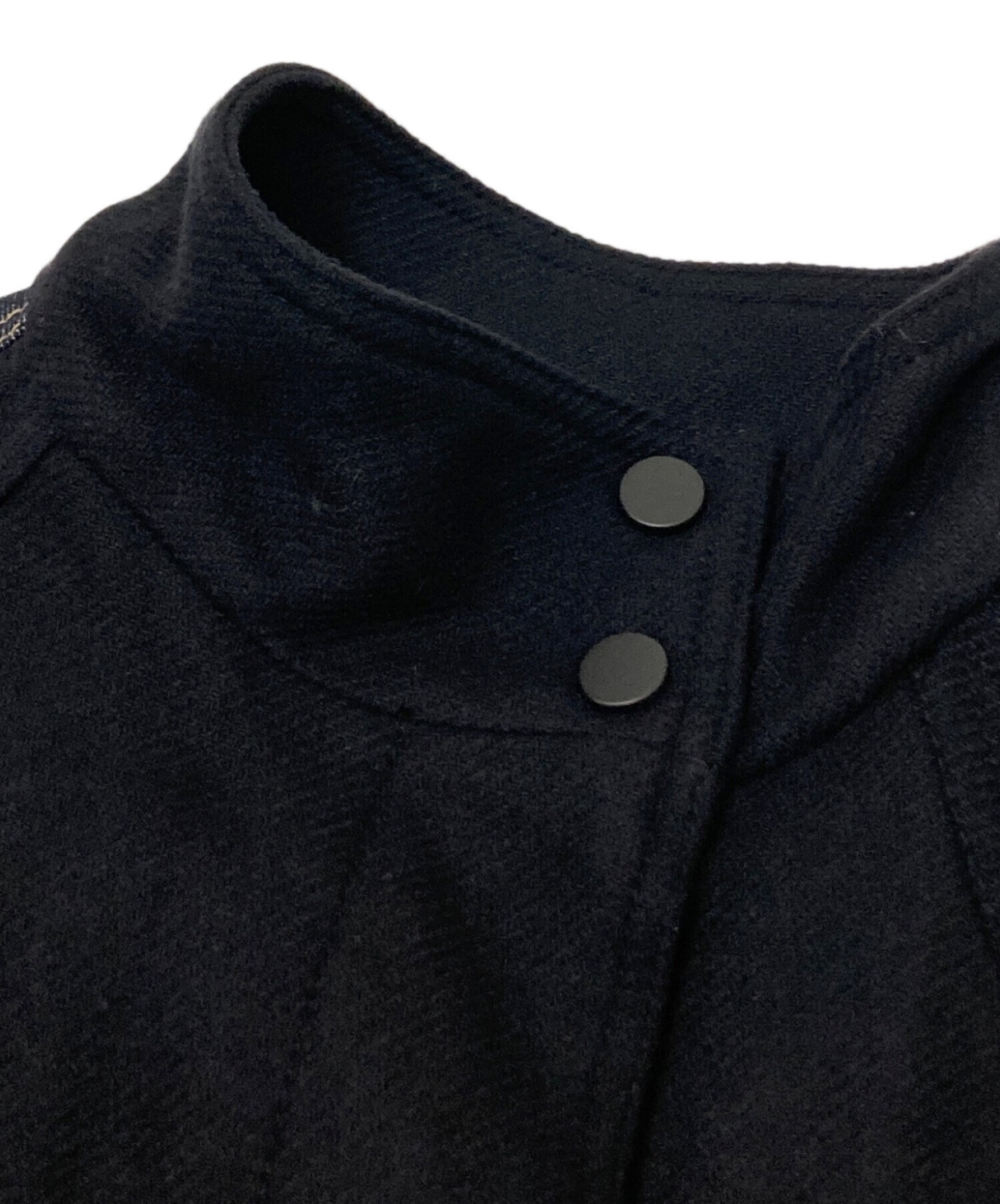 中古・古着通販】ZARA (ザラ) デニムドッキングポンチョコート