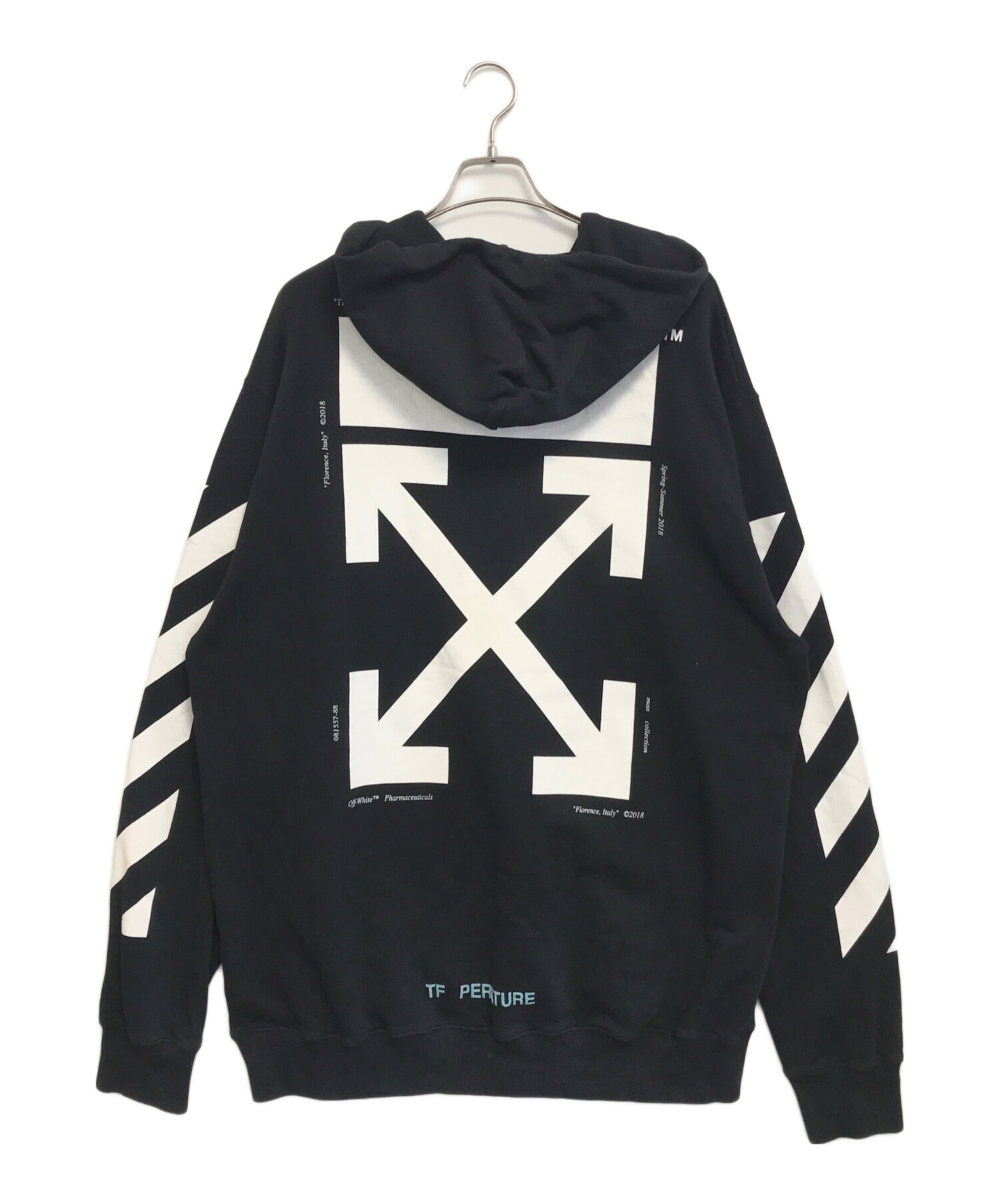中古・古着通販】OFFWHITE (オフホワイト) プルオーバーパーカー