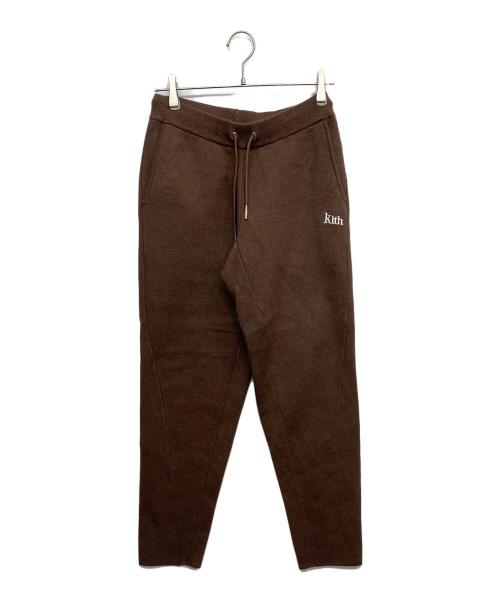 中古・古着通販】KITH (キス) Knit Hudson Sweatpant ブラウン サイズ