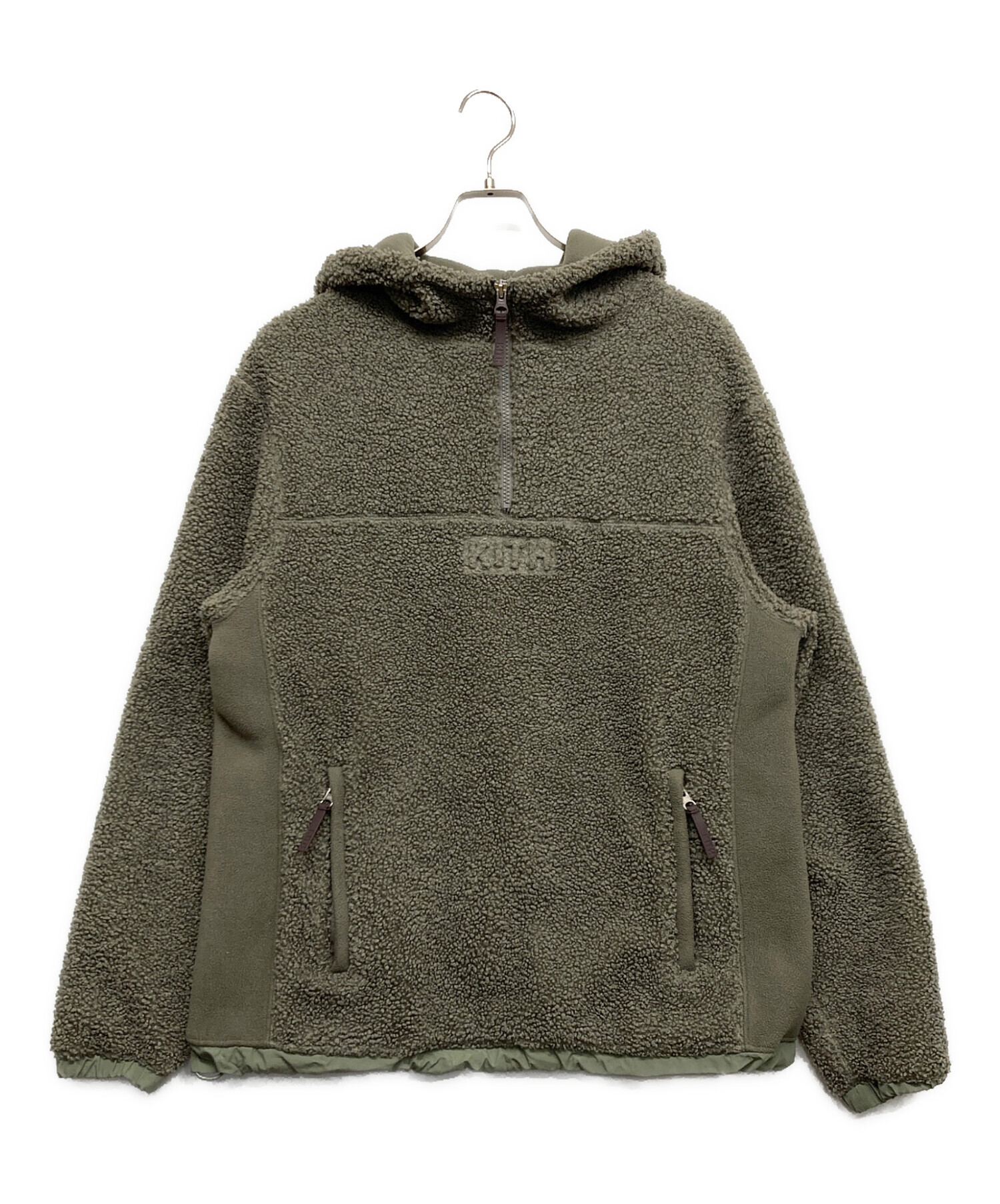 中古・古着通販】KITH (キス) Bonded Sherpa Quarter Zip Hoodie