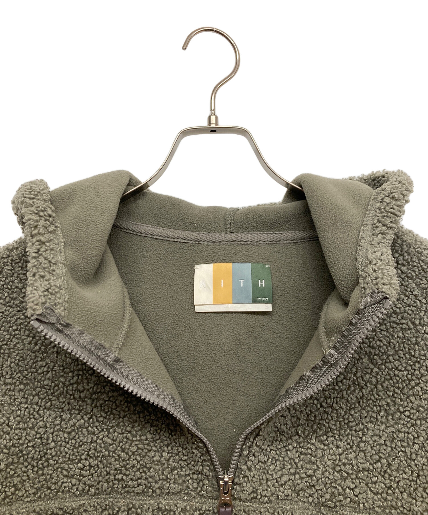 Kith claremont sherpa quarter zip フリース 中古・古着通販】KITH (キス) Spruce Claremont Sherpa Quarter Zip