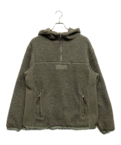 中古・古着通販】KITH (キス) Bonded Sherpa Quarter Zip Hoodie