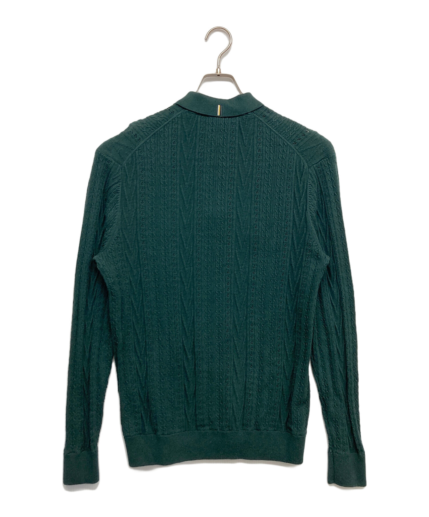 中古・古着通販】KITH (キス) ニットポロシャツ グリーン サイズ:S