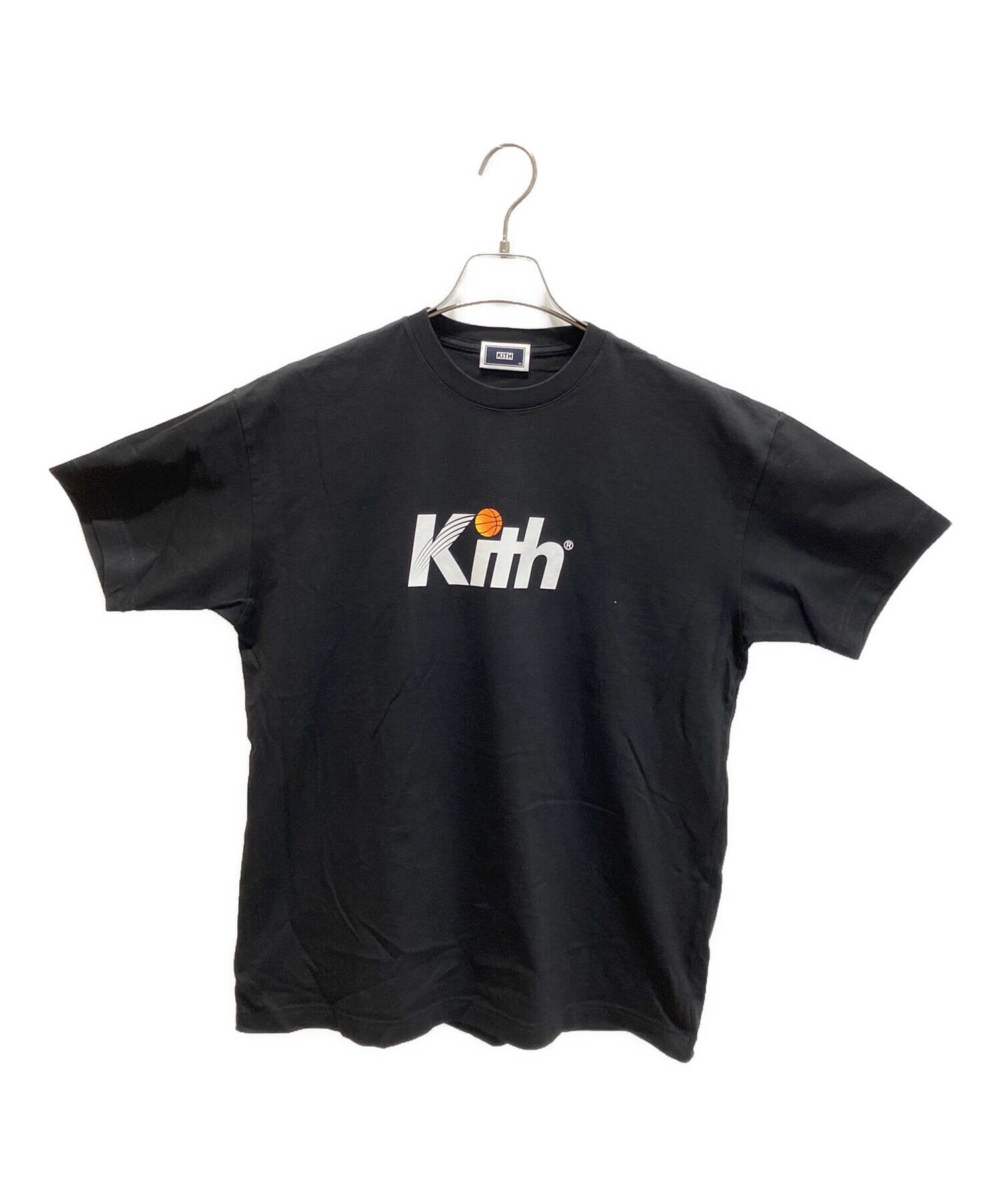 中古・古着通販】KITH (キス) Hoops Tee ブラック サイズ:XS｜ブランド 