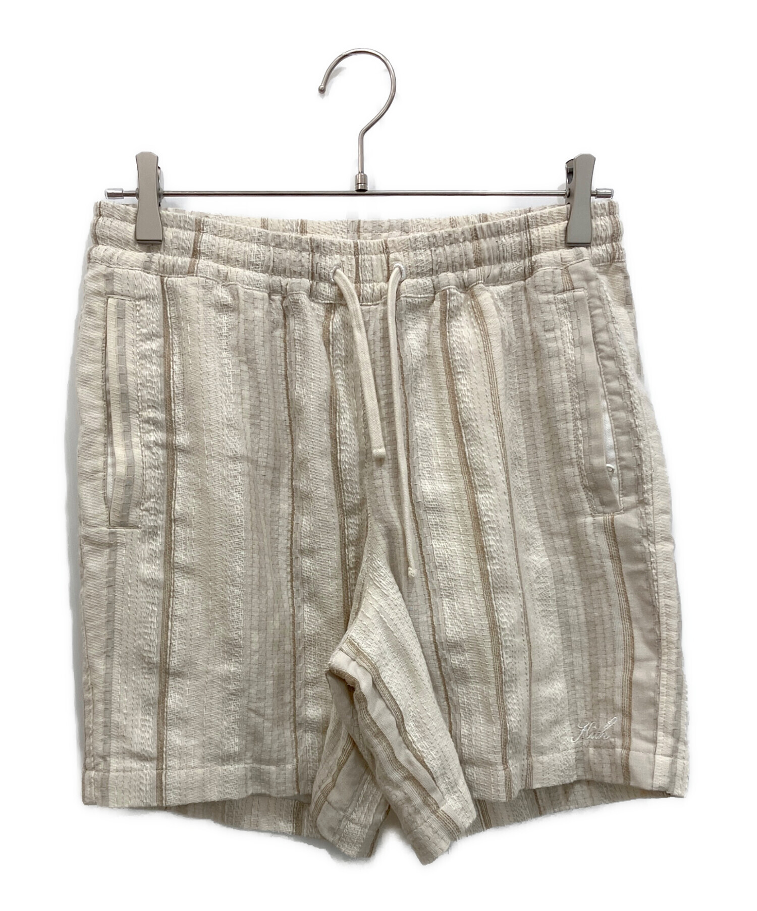 中古・古着通販】KITH (キス) Multi Stitch Hardaway Short ベージュ 
