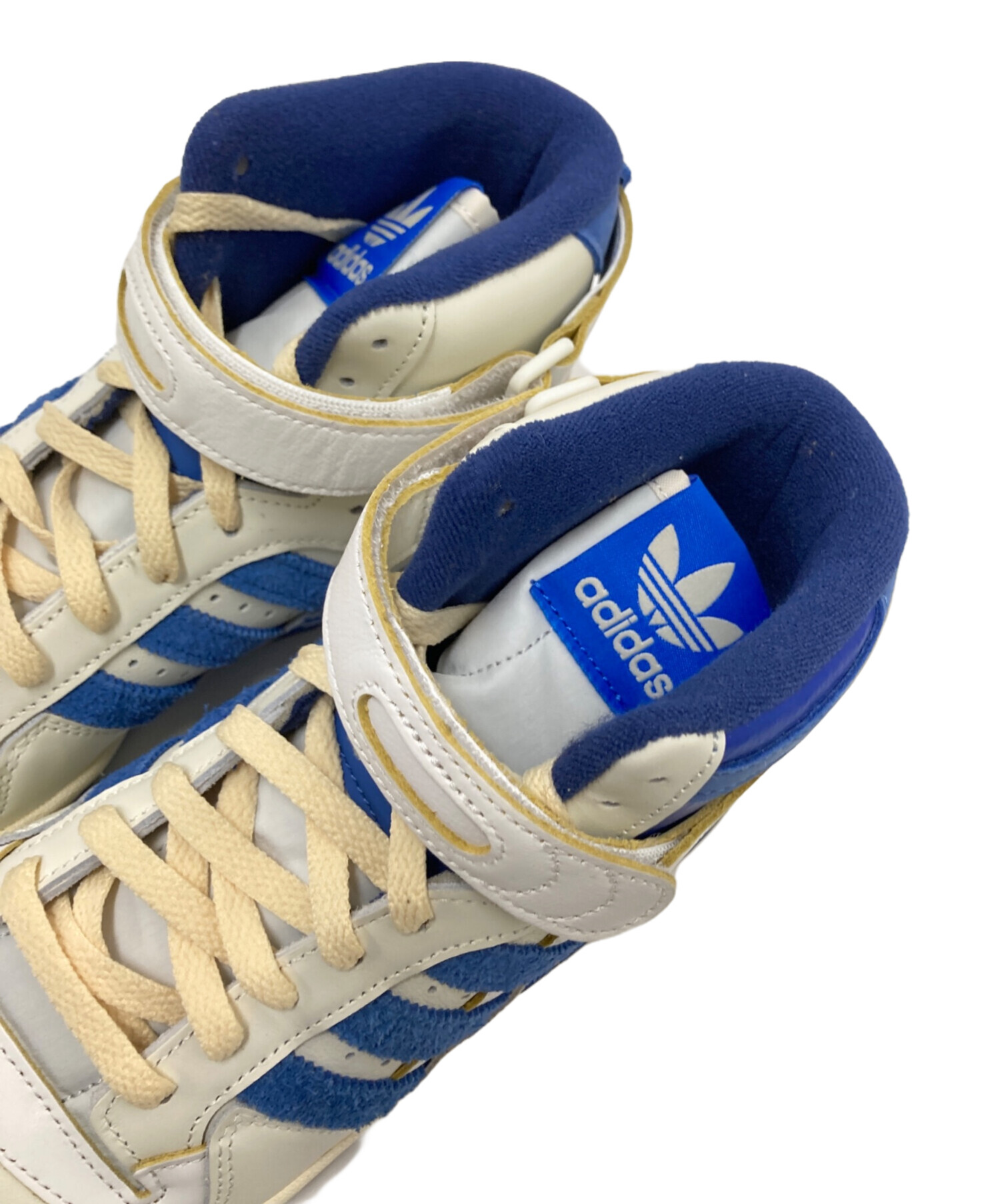 中古・古着通販】adidas (アディダス) ハイカットスニーカー ホワイト 