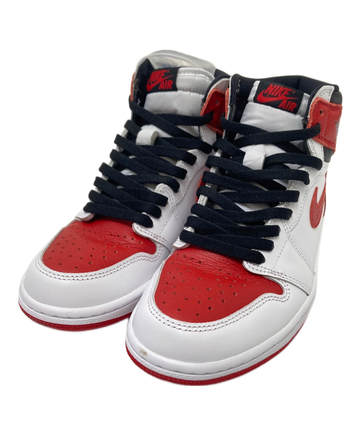 Nike 2014年モデル AUTHENTIC Lサイズ 中古・古着通販】NIKE (ナイキ) ハイカットスニーカー レッド×ホワイト