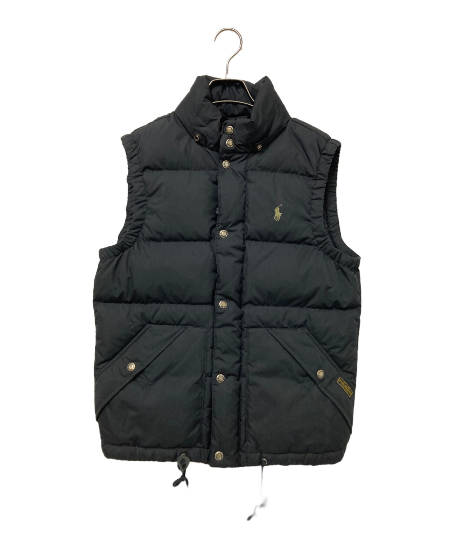 Polo Ralph Lauren ブラック ダウンベスト XS 中古・古着通販】POLO RALPH LAUREN (ポロ・ラルフローレン) ダウン