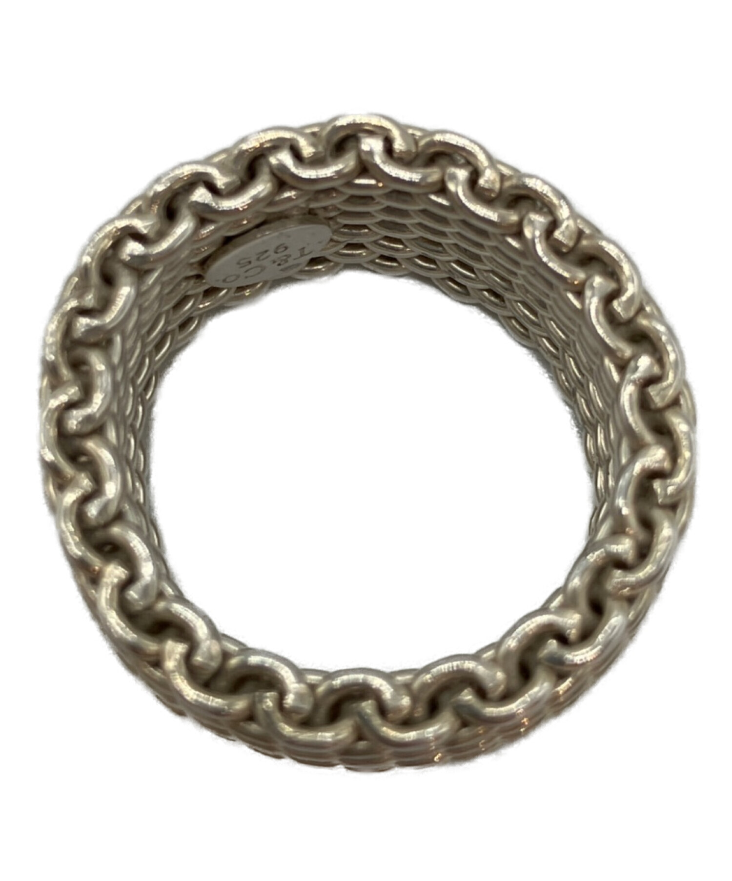 DCM株式会社19 値下げ中 ビンテージTiffany & Co. シルバ 中古・古着通販】Tiffany & Co. (ティファニー) メッシュリング