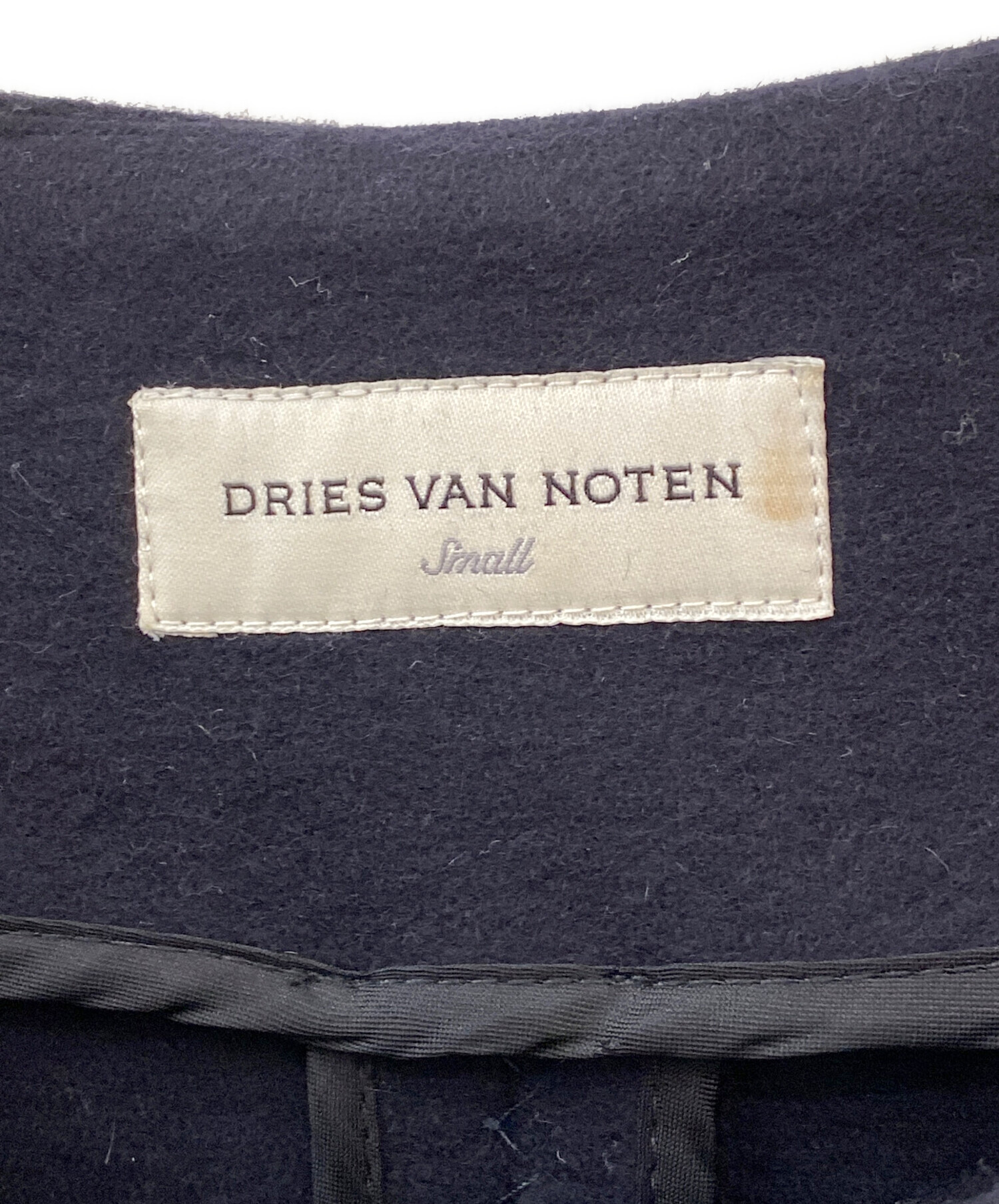 中古・古着通販】DRIES VAN NOTEN (ドリスヴァンノッテン) ノーカラー