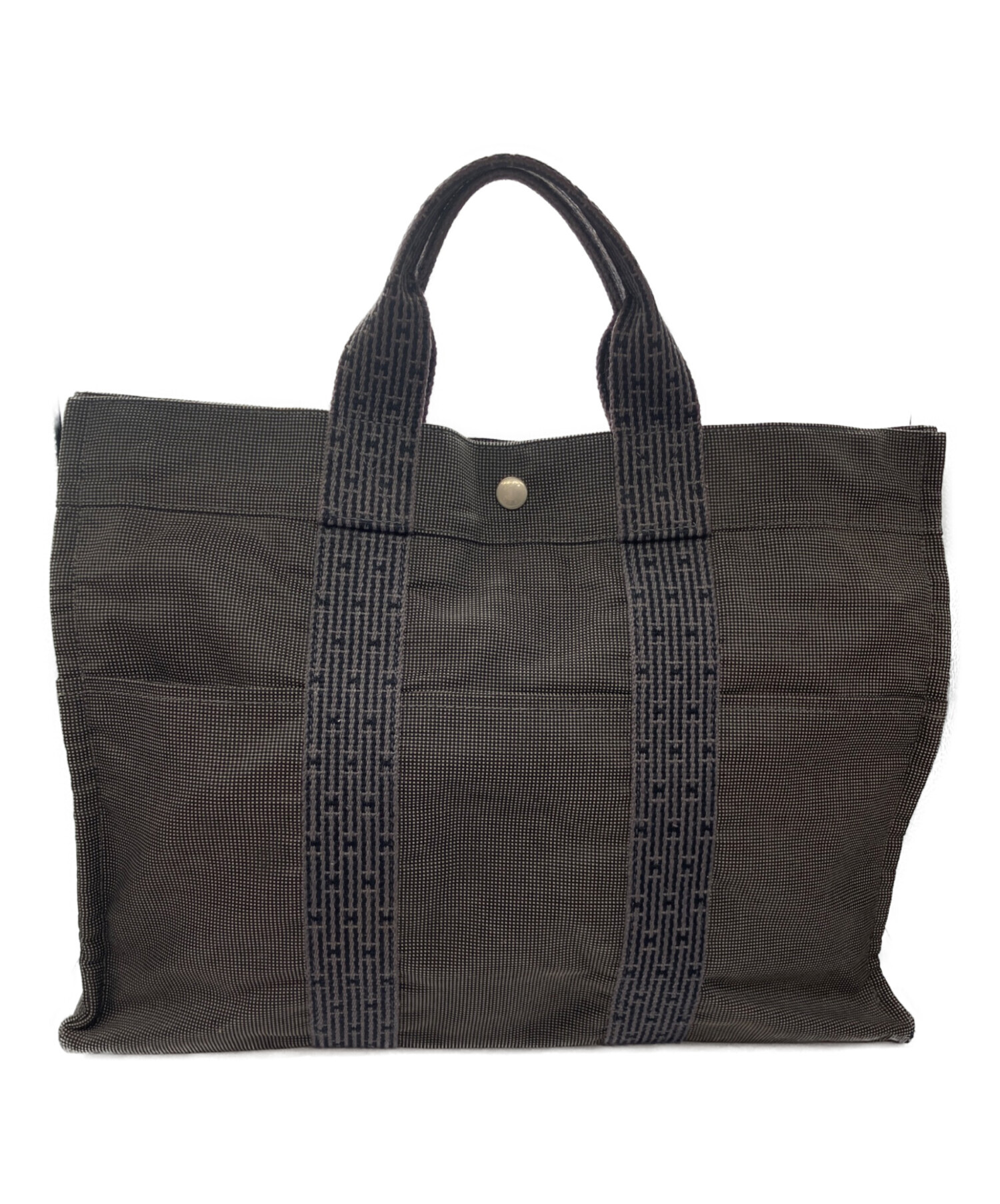 ゆうちゃん　HERMES エールライン 中古・古着通販】HERMES (エルメス) トートバッグ エールラインMM