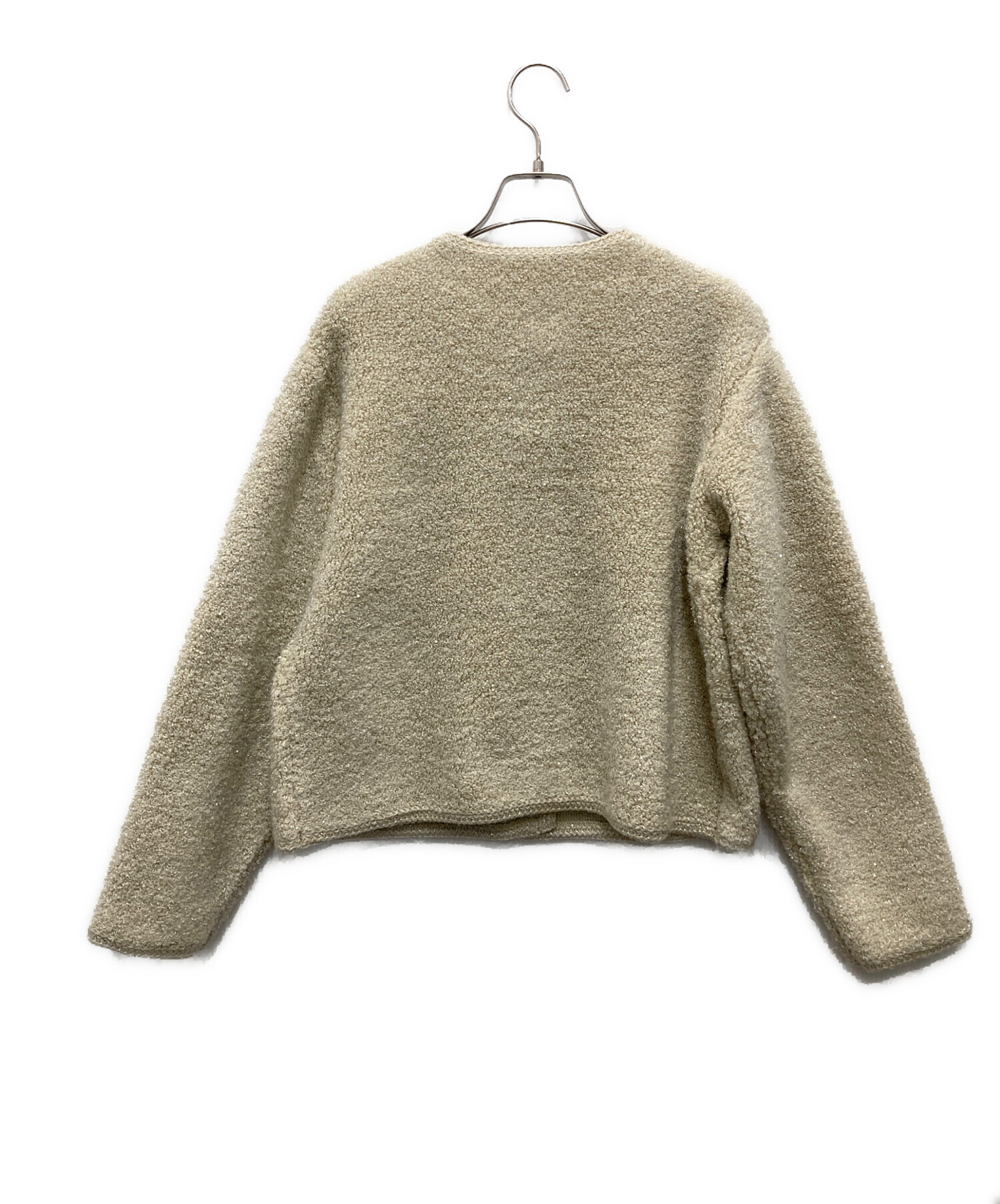 中古・古着通販】Mila Owen (ミラオーウェン) 金釦ノーカラー