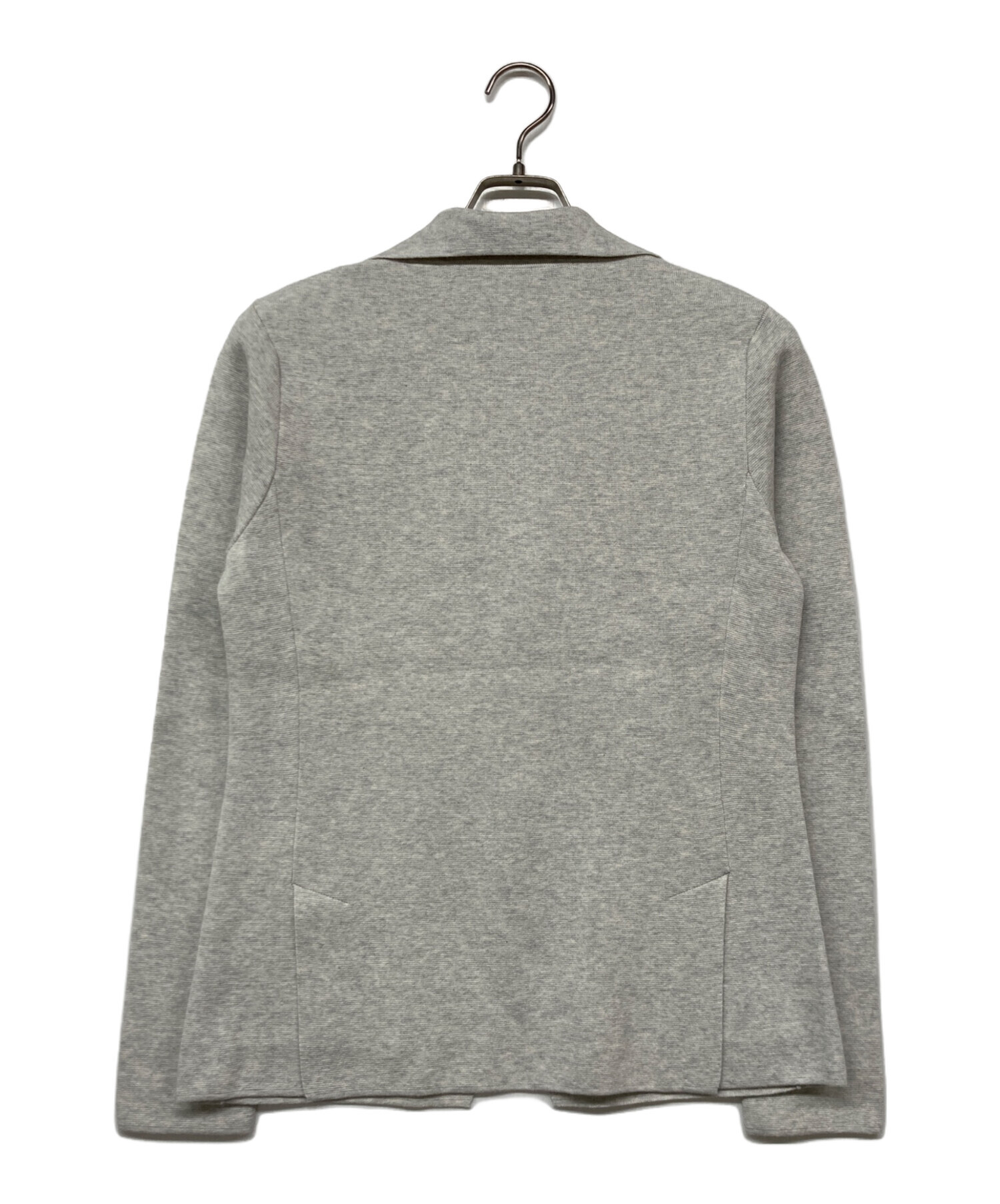 新品★タグ付 Cruciani クルチアーニ ニットジャケット 中古・古着通販】Cruciani (クルチアーニ) コットンミラノリブ2Bニット