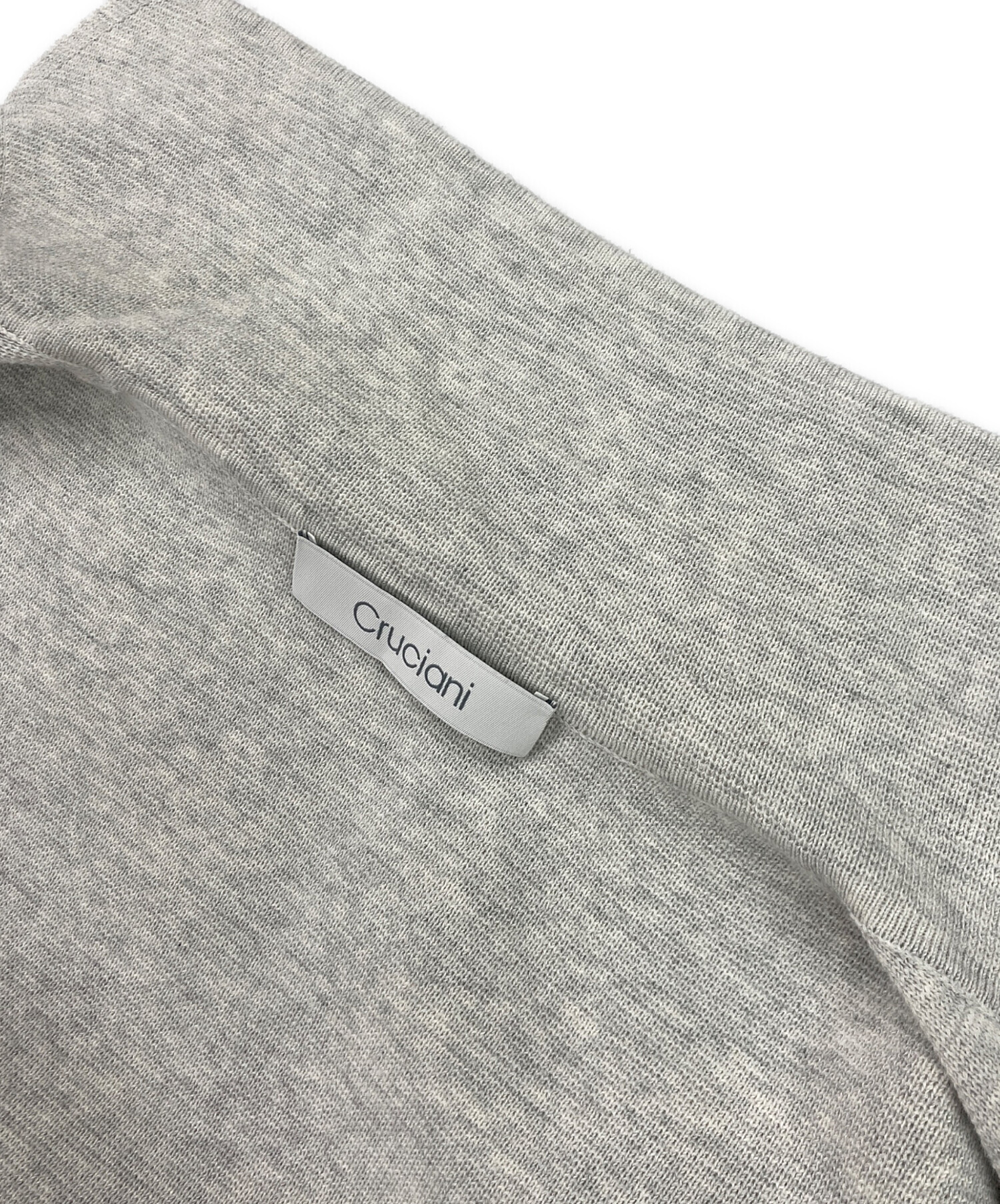 中古・古着通販】Cruciani (クルチアーニ) コットンミラノリブ2Bニット