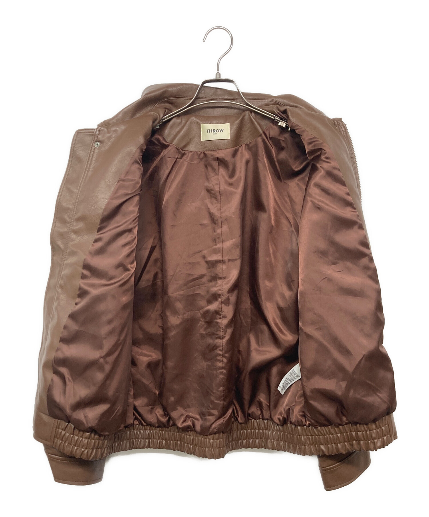 中古・古着通販】THROW by SLY (スロウバイスライ) PAD IN F／LEATHER