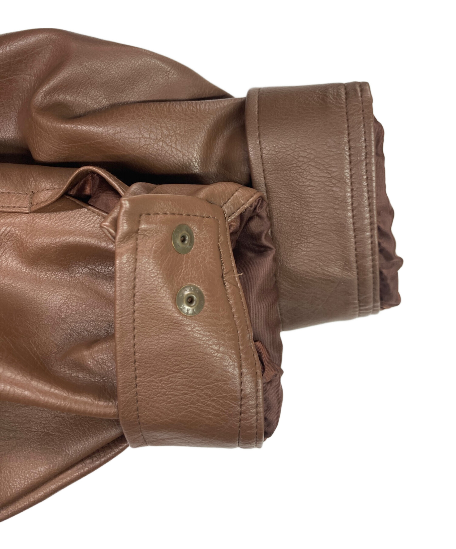 中古・古着通販】THROW by SLY (スロウバイスライ) PAD IN F／LEATHER