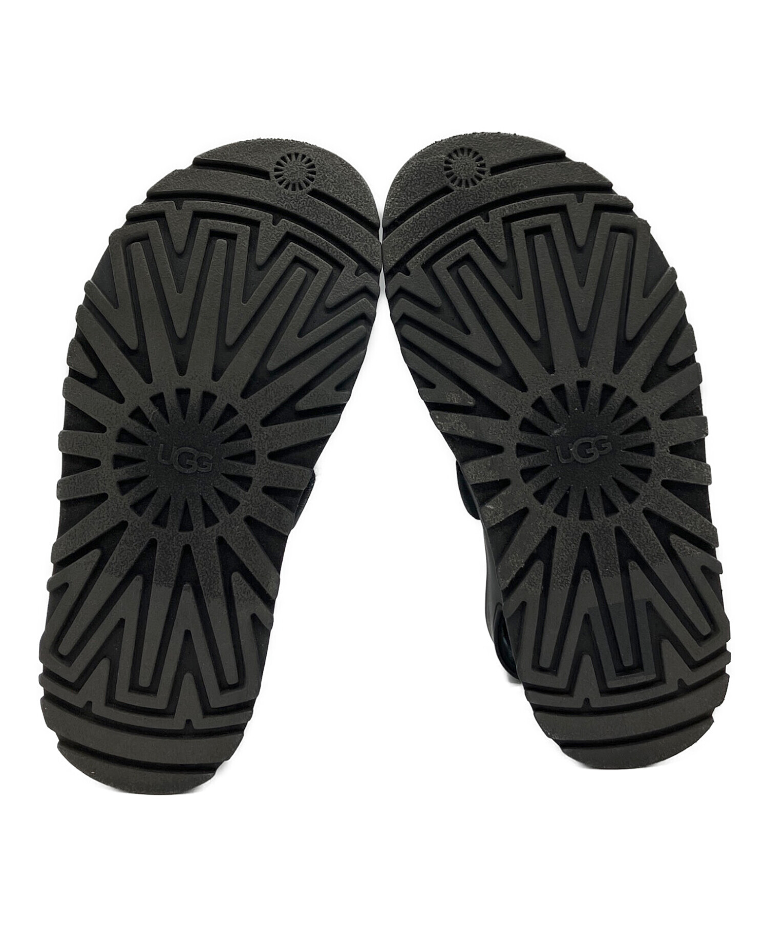 中古・古着通販】UGG (アグ) サンダル ブラック サイズ:36｜ブランド