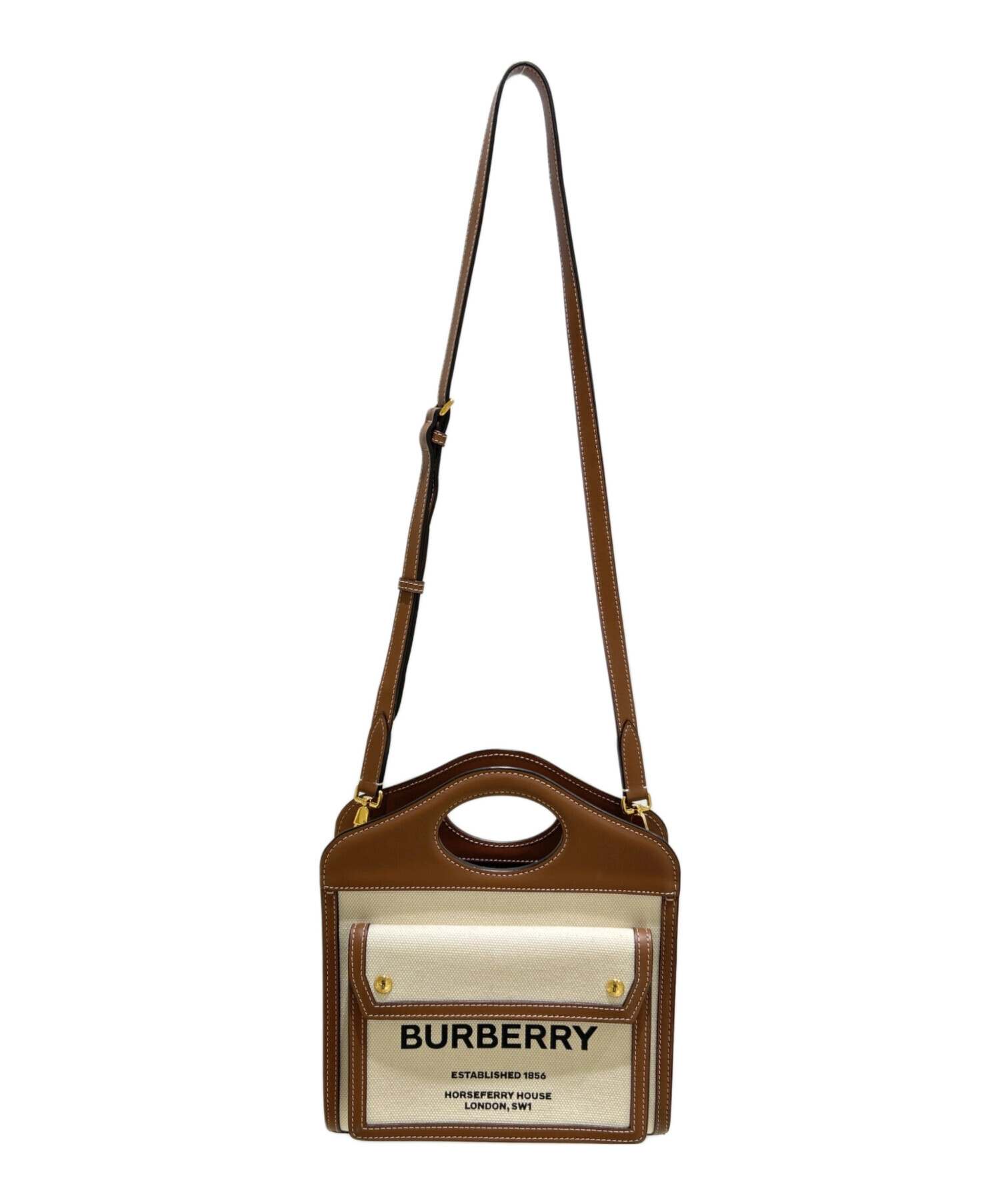 中古・古着通販】BURBERRY (バーバリー) ミニポケットバッグ