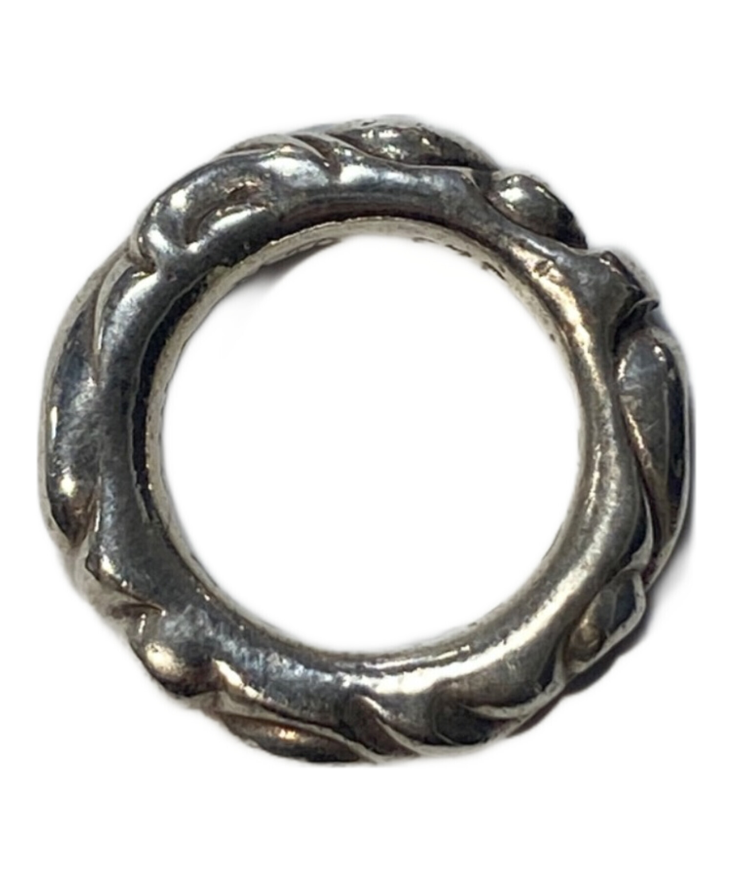 中古・古着通販】CHROME HEARTS (クロムハーツ) SCROLL BAND RING