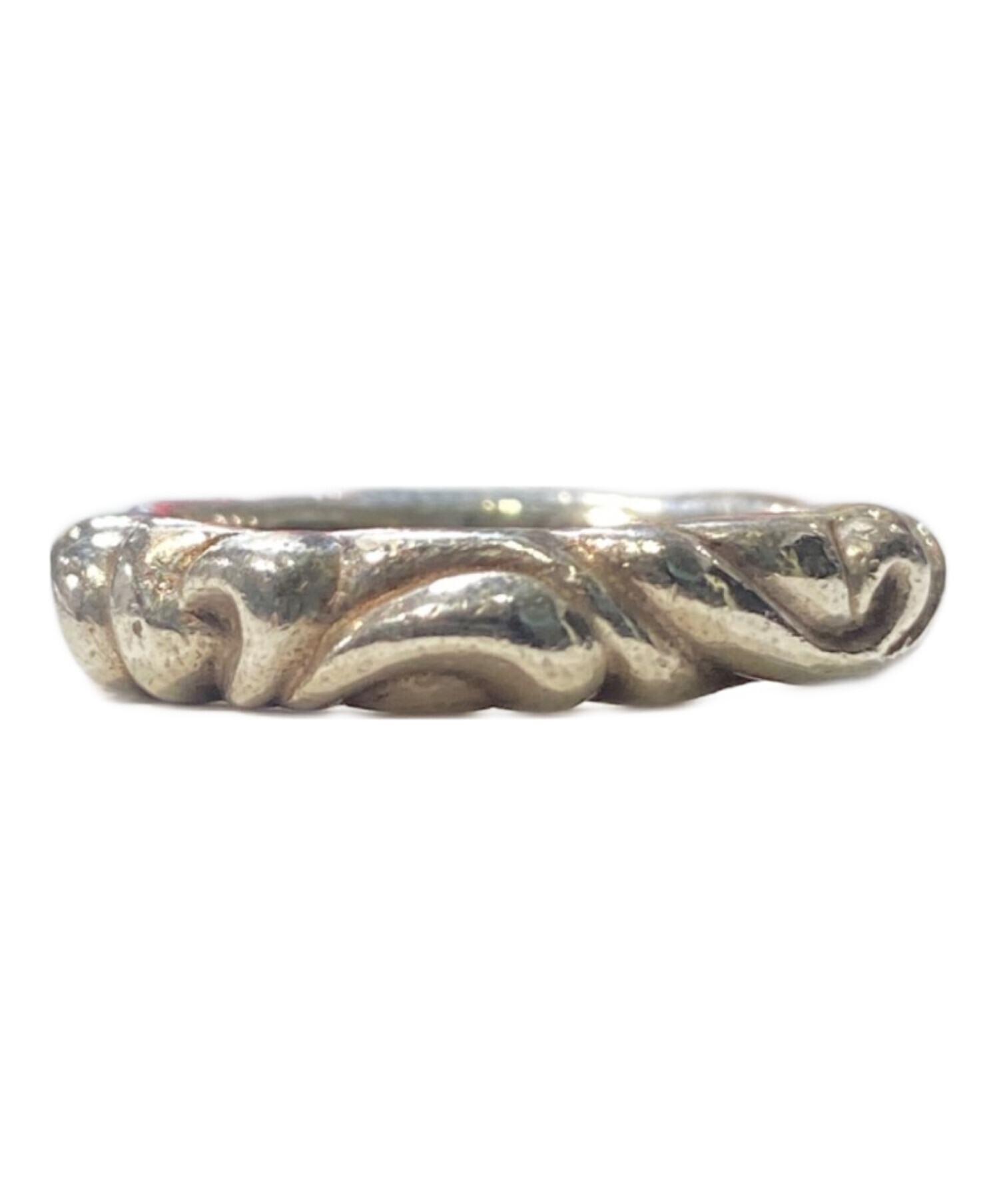 中古・古着通販】CHROME HEARTS (クロムハーツ) SCROLL BAND RING