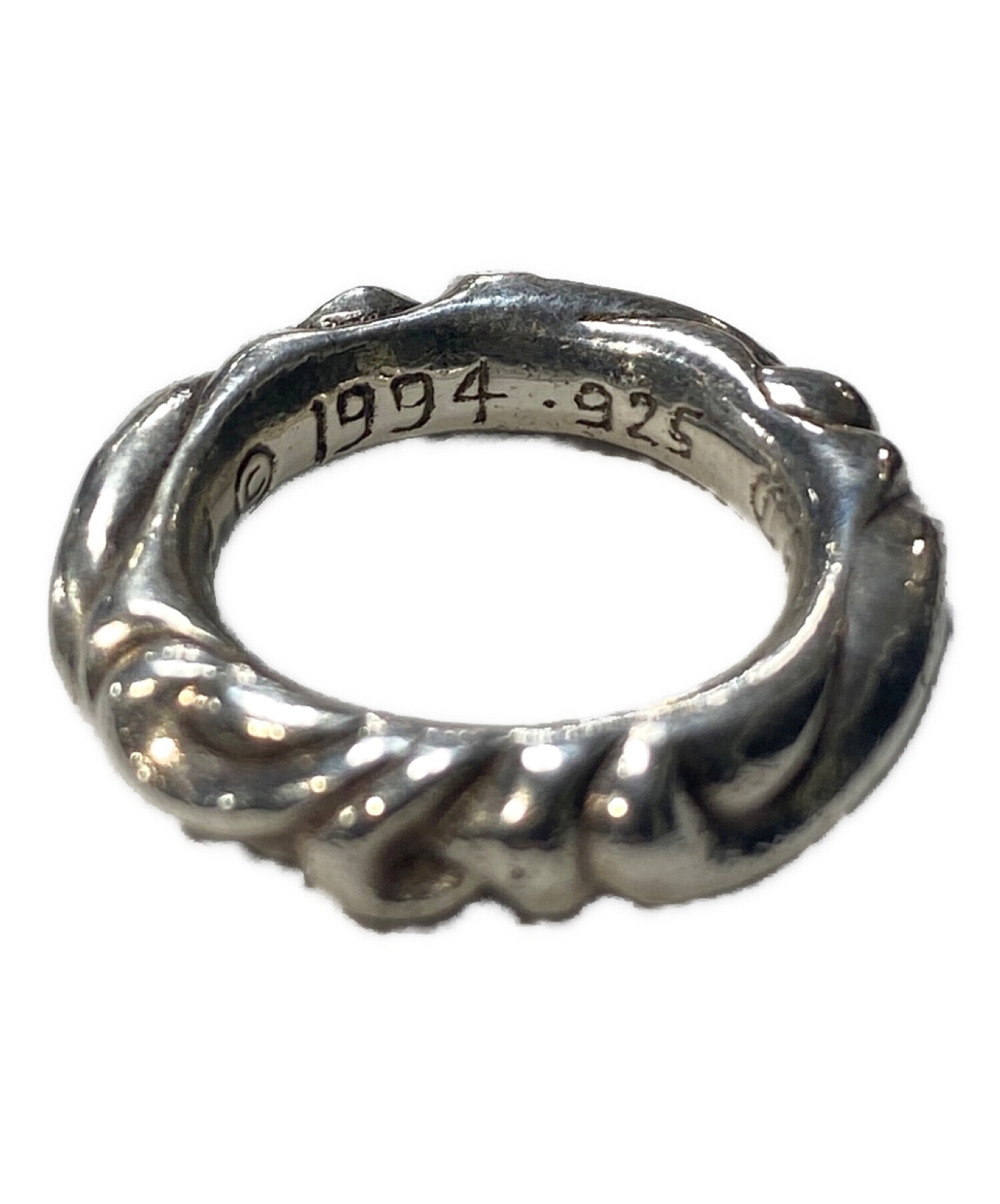 マ*ク様 スクロールバンドリング　5号 中古・古着通販】CHROME HEARTS (クロムハーツ) SCROLL BAND RING