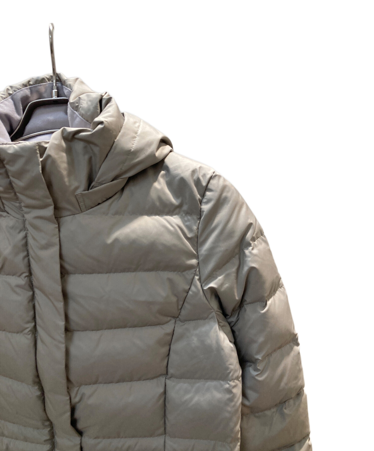 中古・古着通販】INDIVI (インディヴィ) ウォッシャブルロング丈ダウン