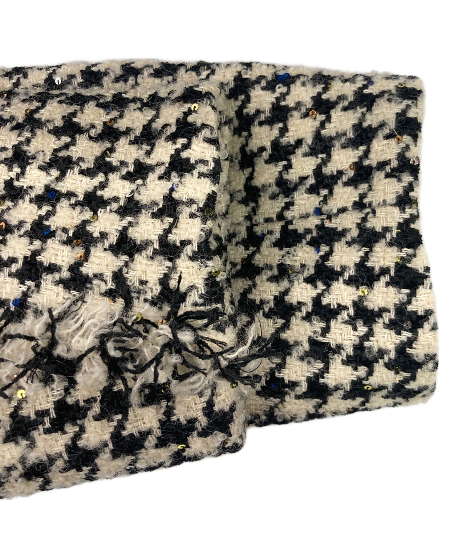 中古・古着通販】CADUNE (カデュネ) ツイードスパンコールジャケット
