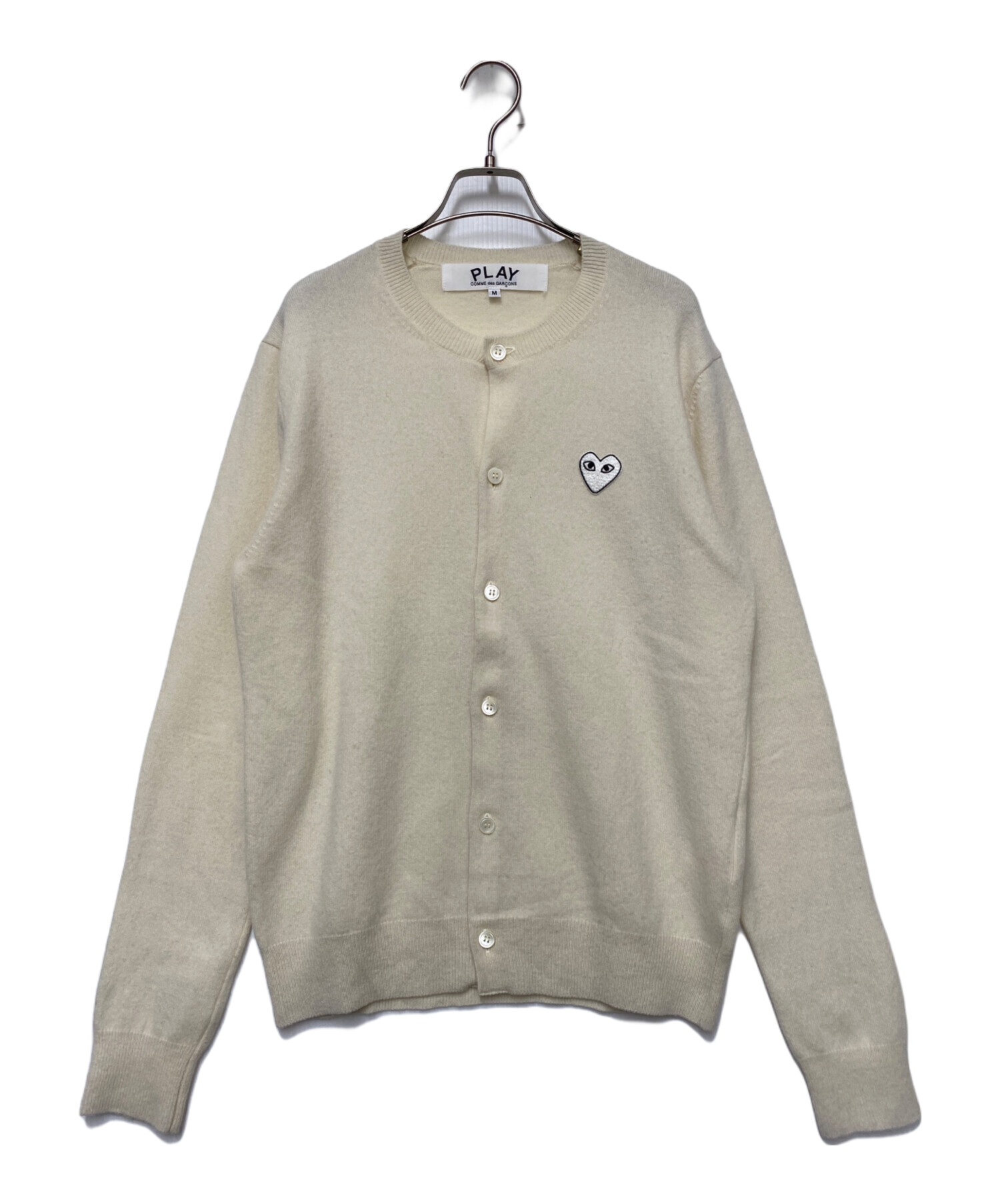 中古・古着通販】PLAY COMME des GARCONS (プレイコムデギャルソン) 白