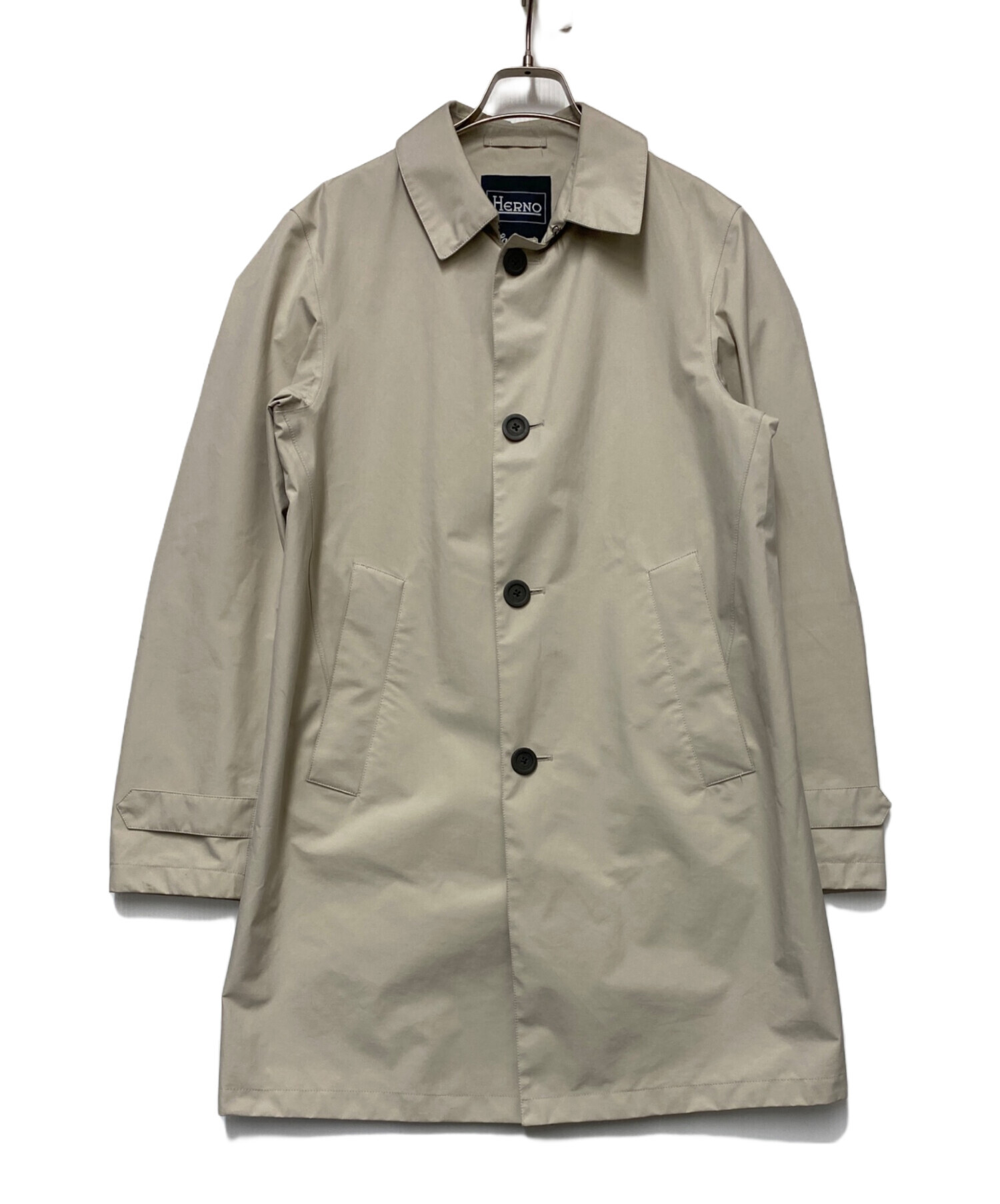 中古・古着通販】HERNO (ヘルノ) ラミナーステンカラーコート