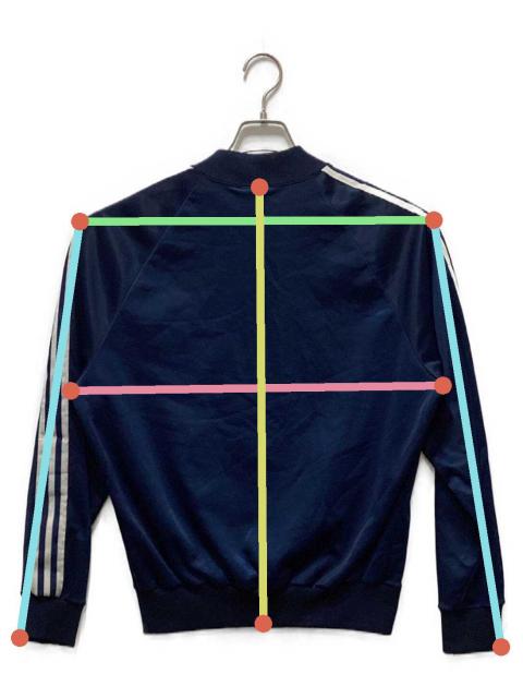 中古・古着通販】adidas (アディダス) ATPトラックジャケット ネイビー