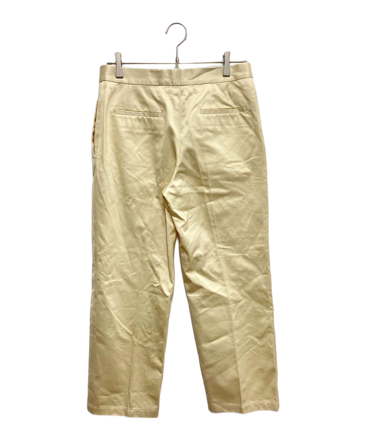 中古・古着通販】JIL SANDER (ジルサンダー) サテンクロップドパンツ 中古・古着通販】JIL SANDER (ジルサンダー) サテンクロップドパンツ
