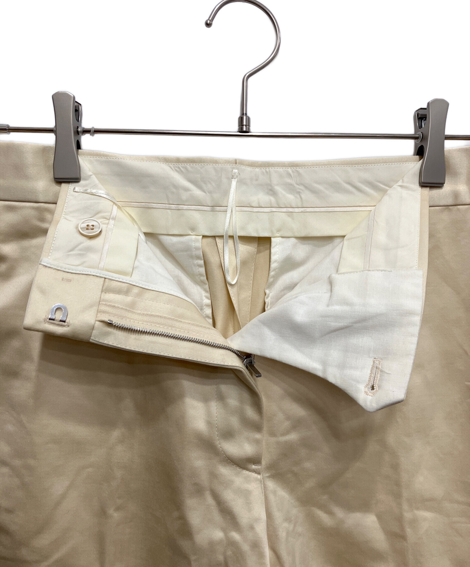 中古・古着通販】JIL SANDER (ジルサンダー) サテンクロップドパンツ
