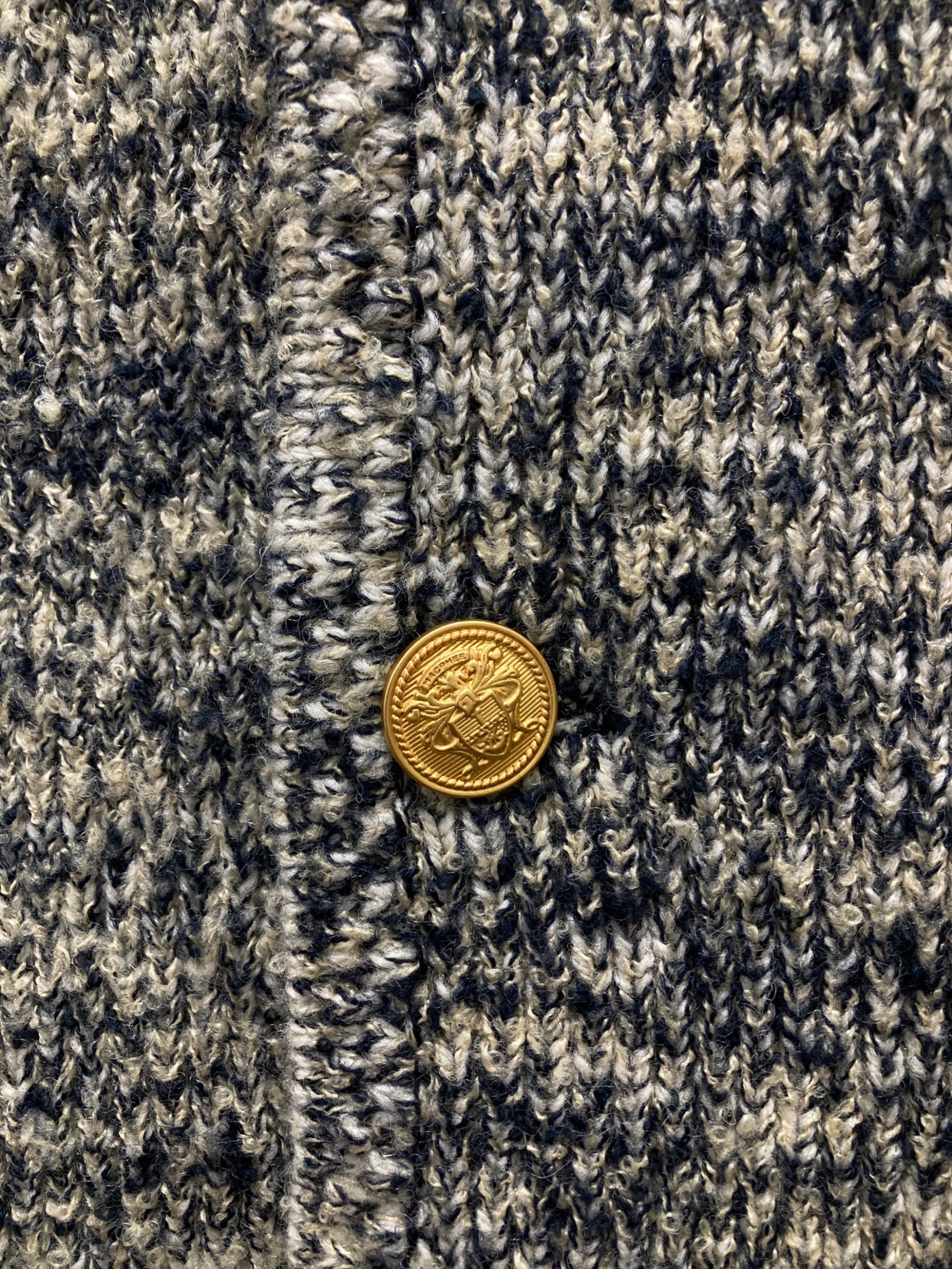 中古・古着通販】MACPHEE (マカフィー) ウールナイロンツイード V