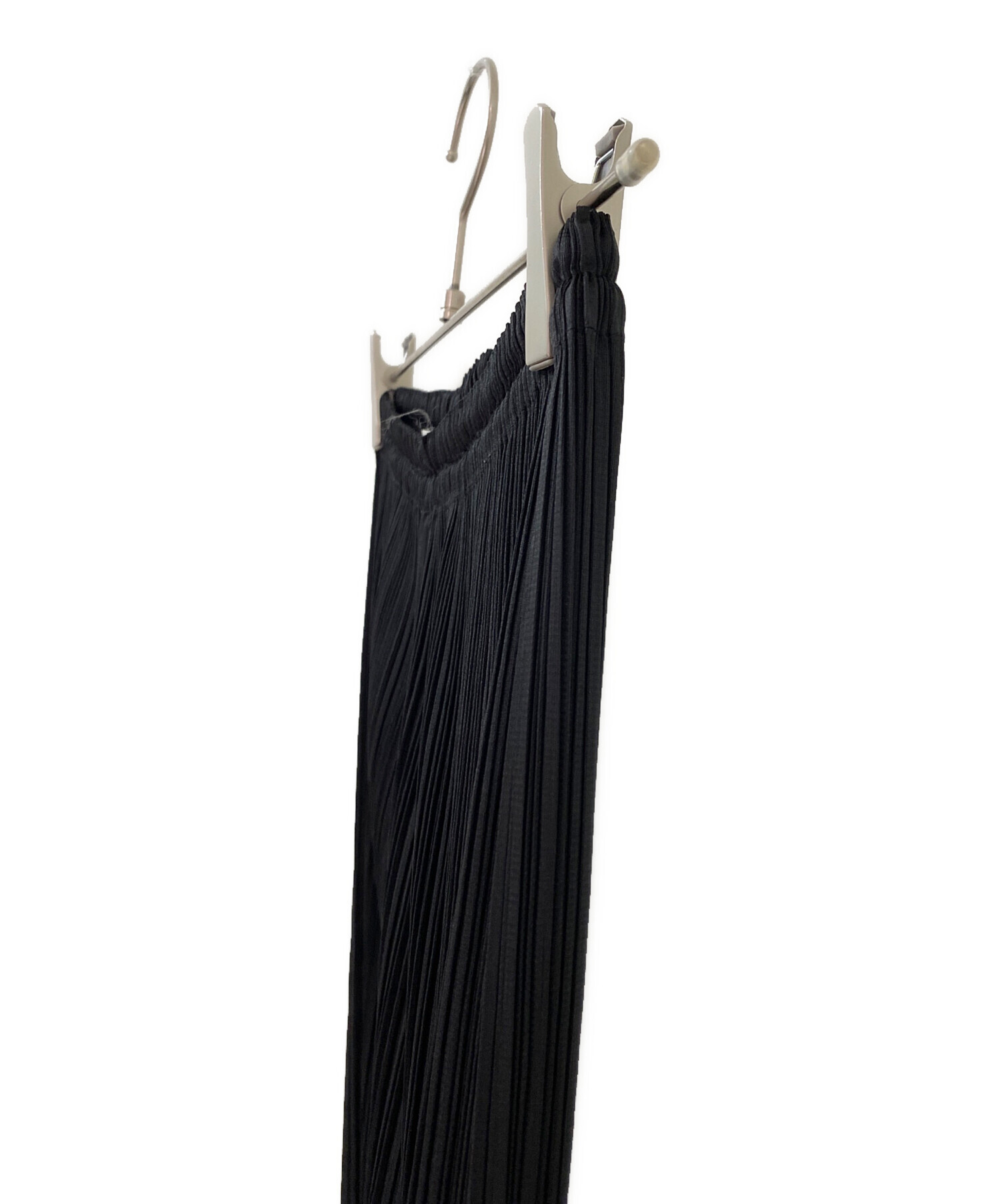 PLEATS PLEASE プリーツプリーズ パンツ ブラック L 中古・古着通販】PLEATS PLEASE (プリーツプリーズ) プリーツパンツ