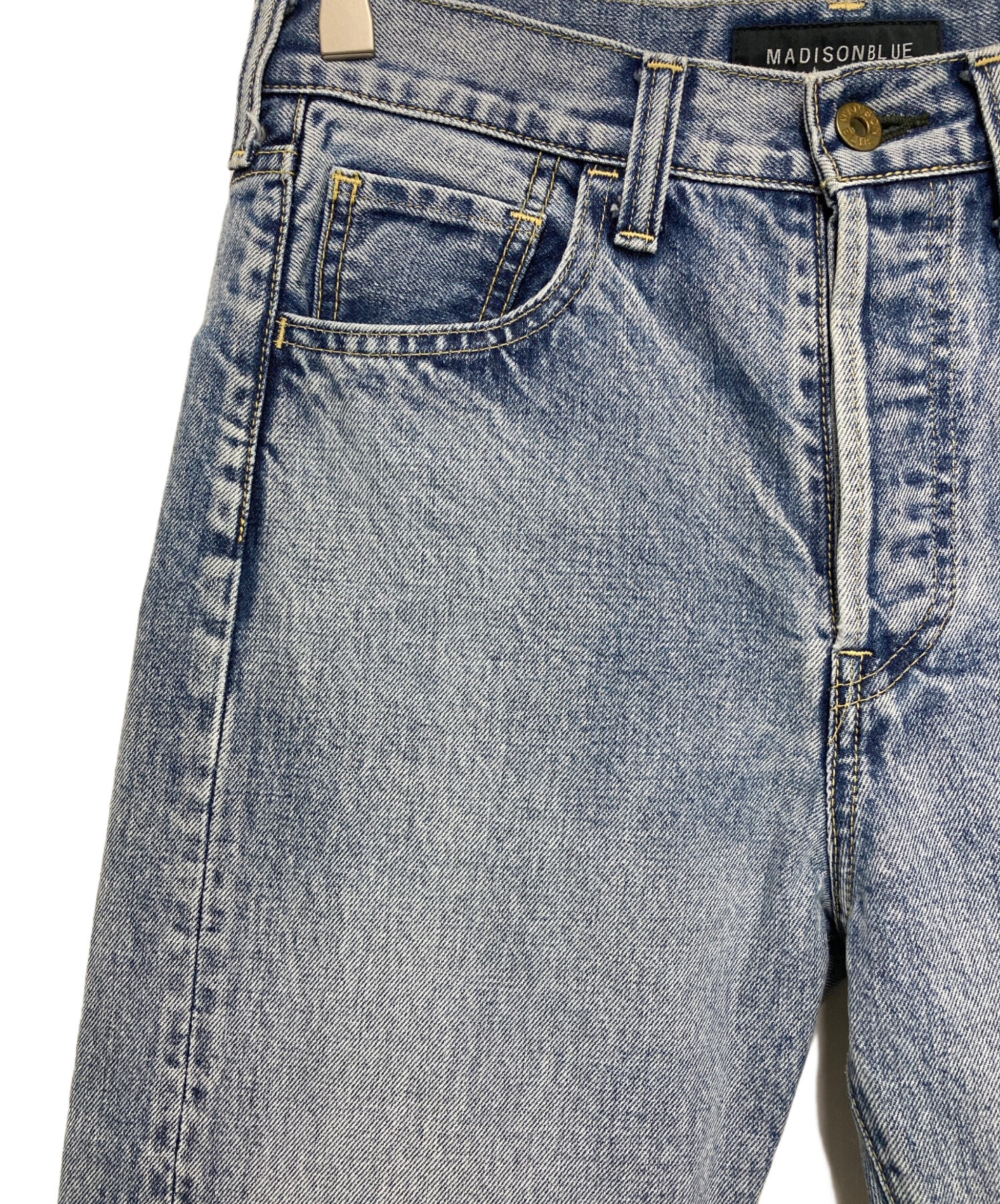 中古・古着通販】MADISON BLUE (マディソンブルー) TAPERED DENIM 中古・古着通販】MADISON BLUE (マディソンブルー) TAPERED DENIM