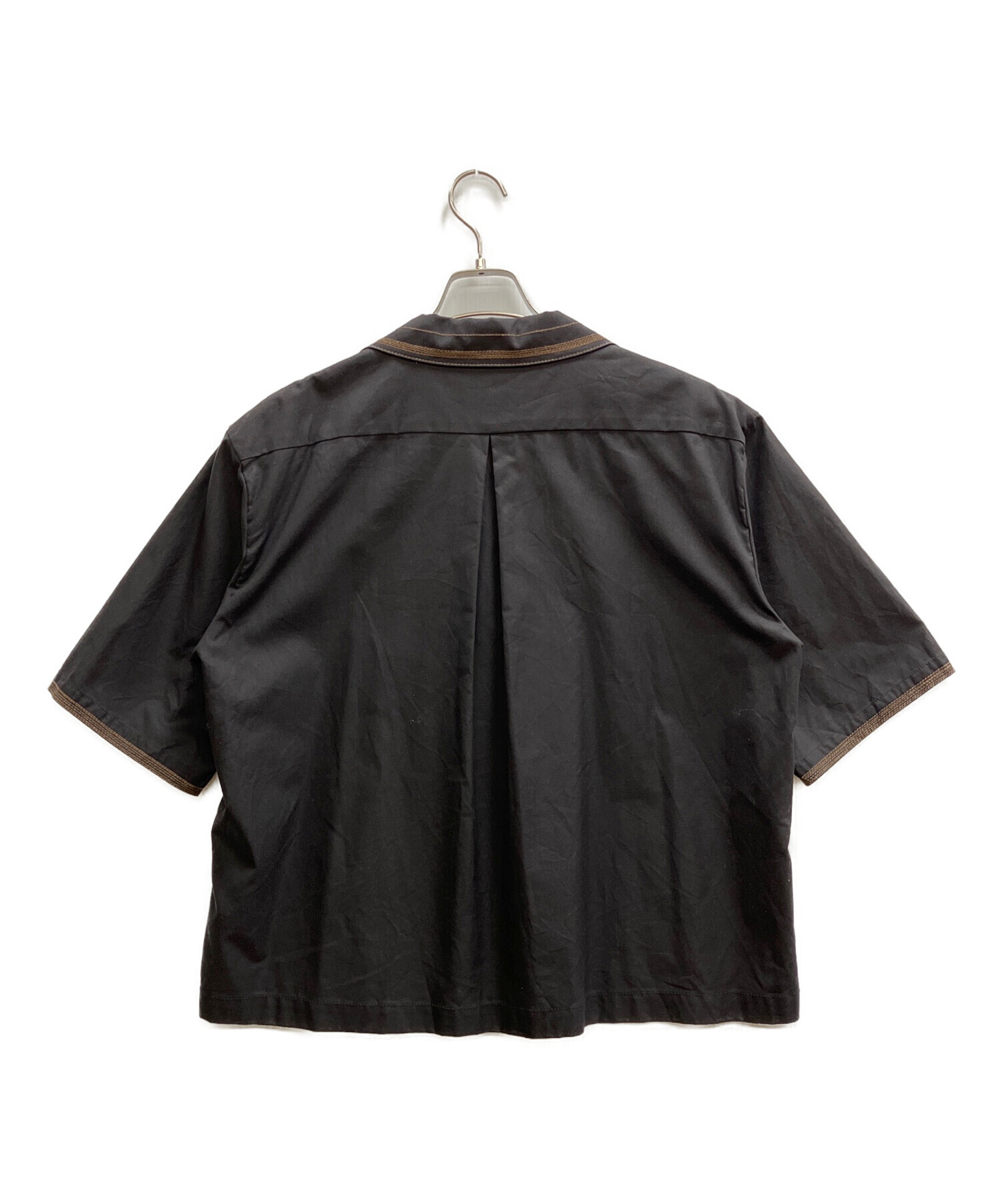 中古・古着通販】MASU (エムエーエスユー) LUCIE SHIRTS ブラック