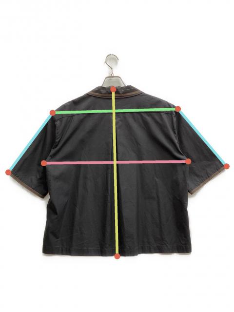 中古・古着通販】MASU (エムエーエスユー) LUCIE SHIRTS ブラック