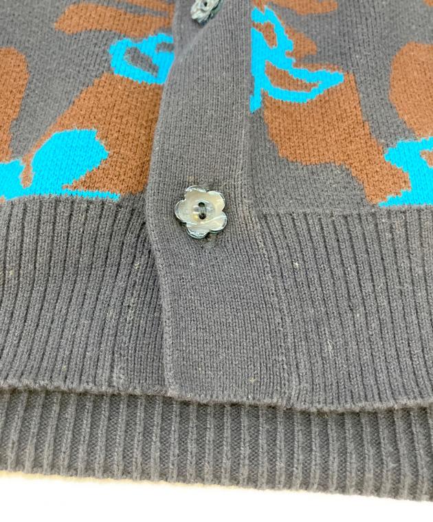 【Aka】　TTT MSW / Flower camo knit polo TTT MSW Flower camo knit polo【M】