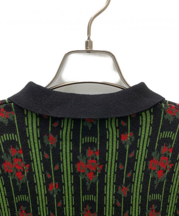 中古・古着通販】TTT MSW (ティー) Flower Jacquard Knit Cardigan
