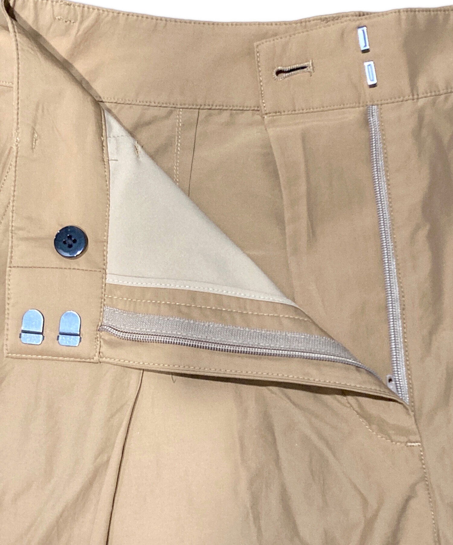 中古・古着通販】theory (セオリー) ワイドパンツ ブラウン サイズ:00