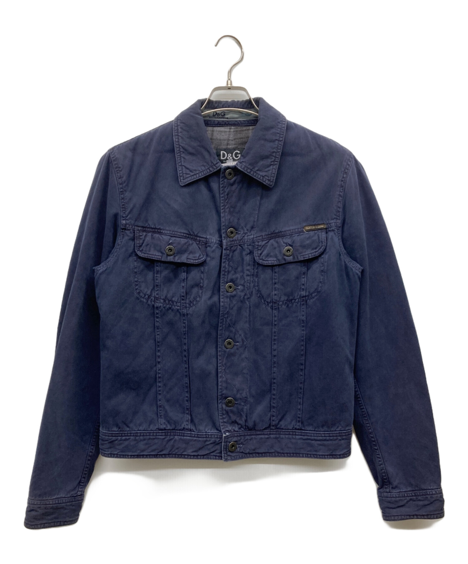中古・古着通販】D&G (ディーアンドジー) 製品染めデニムジャケット 