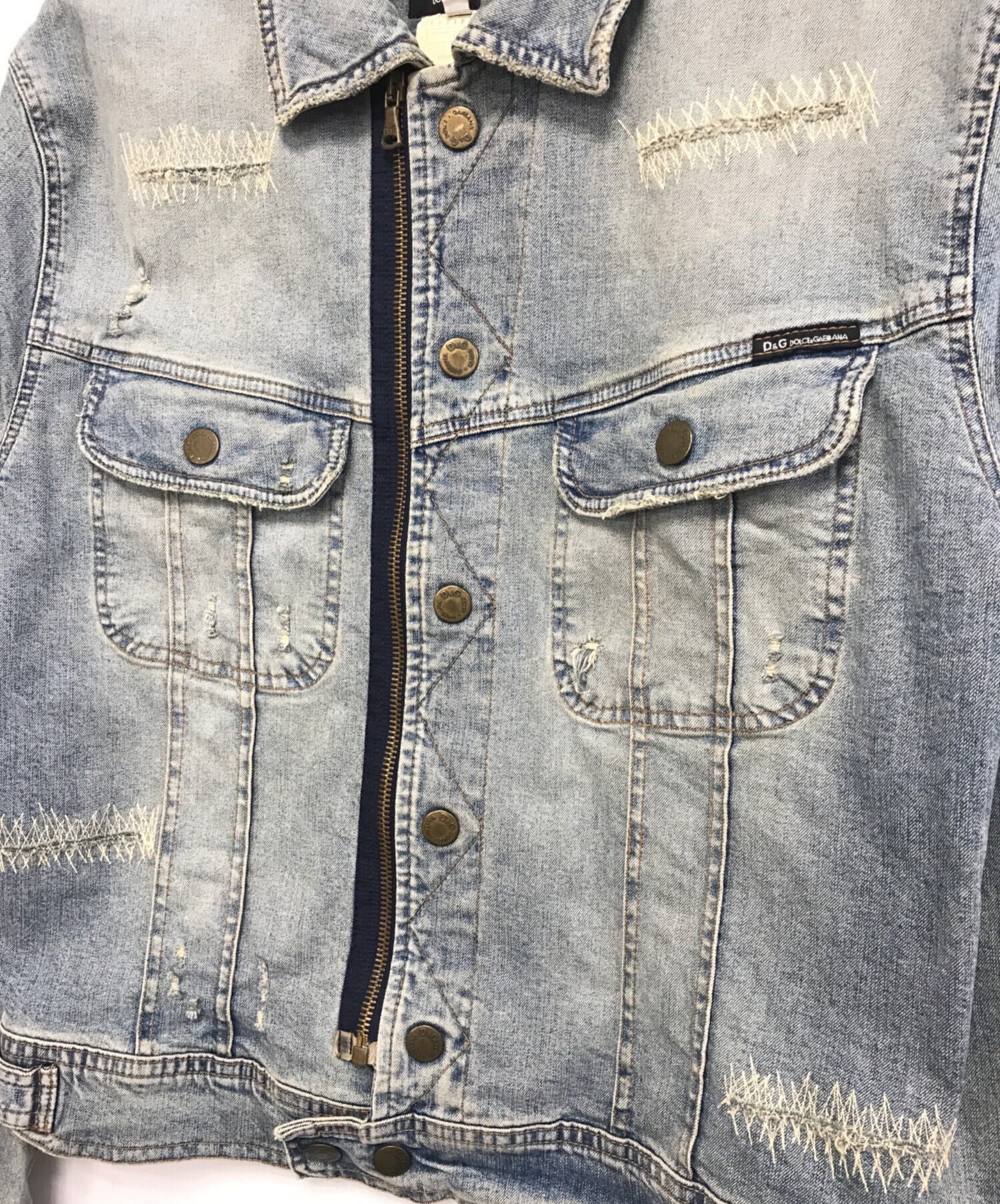 中古・古着通販】DOLCE & GABBANA (ドルチェ＆ガッバーナ) リペア加工