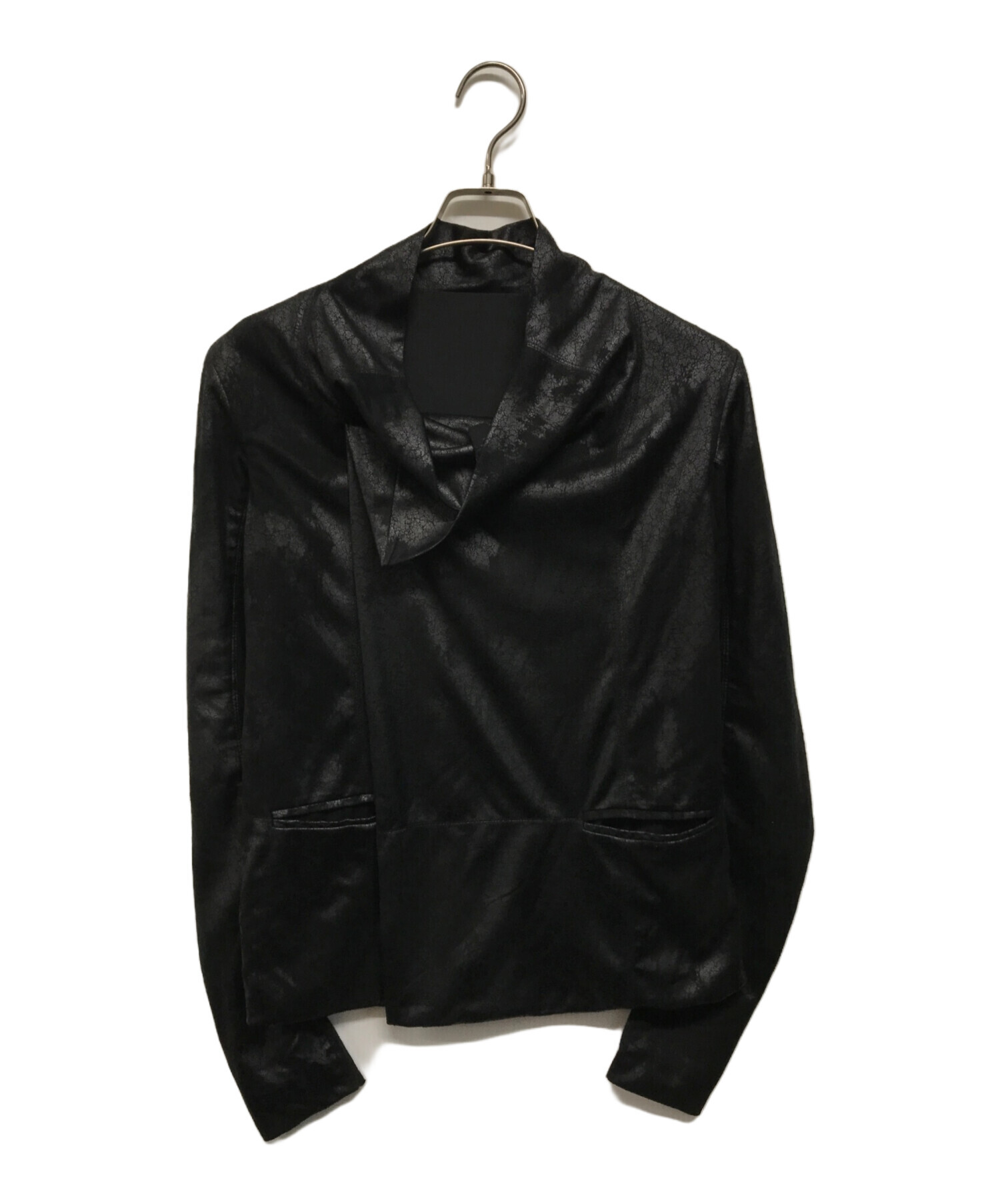 CATORCE カトルセ ドレープカーディガン 中古・古着通販】CATORCE (カトルセ) ドレープカーディガン ブラック