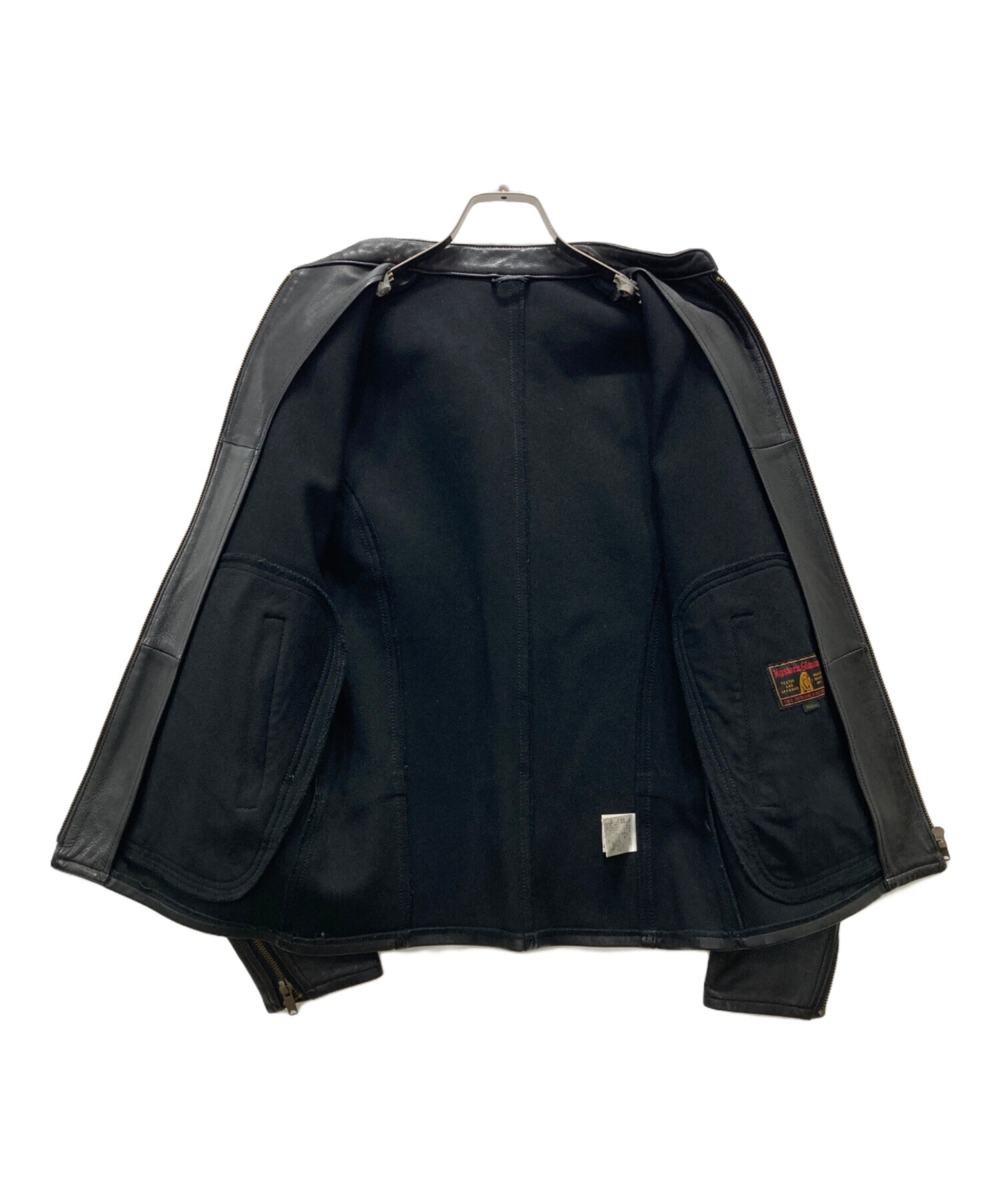 ■HYSTERIC GLAMOUR ゴートレザー シングル ライダース S HYSTERIC GLAMOUR ヒステリックグラマー 02213LB02 ゴートレザー