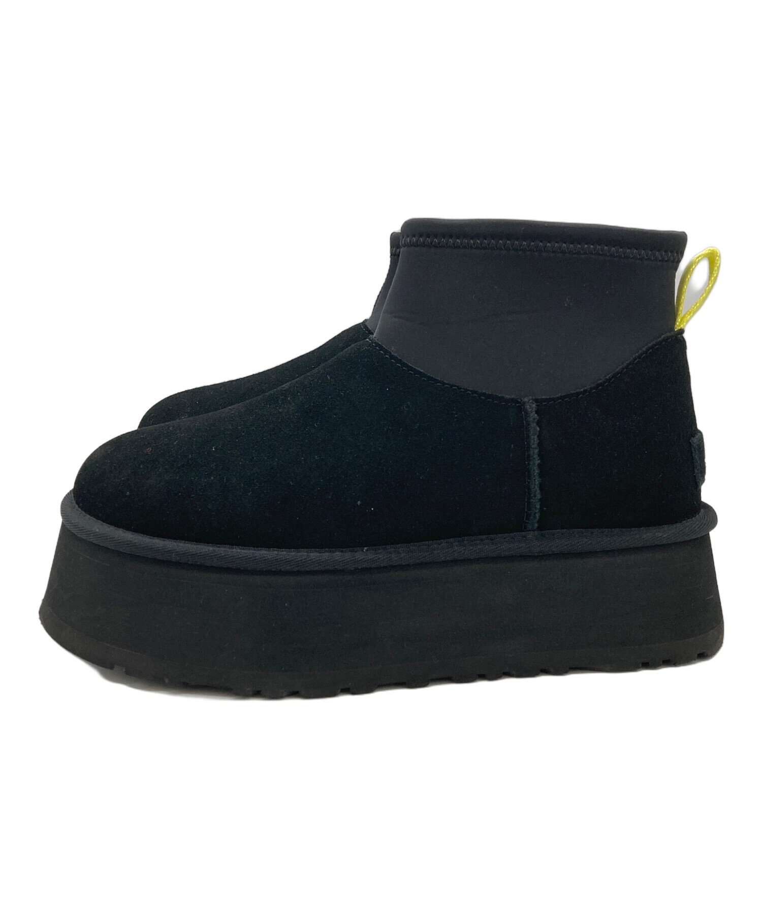 UGG アグ CLASSIC DIPPER ブラック 39 25.0 中古・古着通販】UGG (アグ) Classic Mini Dipper ブラック サイズ:25