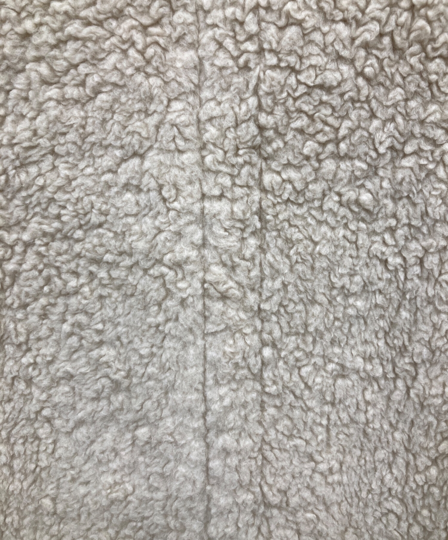 ANAYI カーリーウールロングコクーンコート ベージュ Mサイズ 中古・古着通販】ANAYI (アナイ) カーリーウールロングコクーンコート