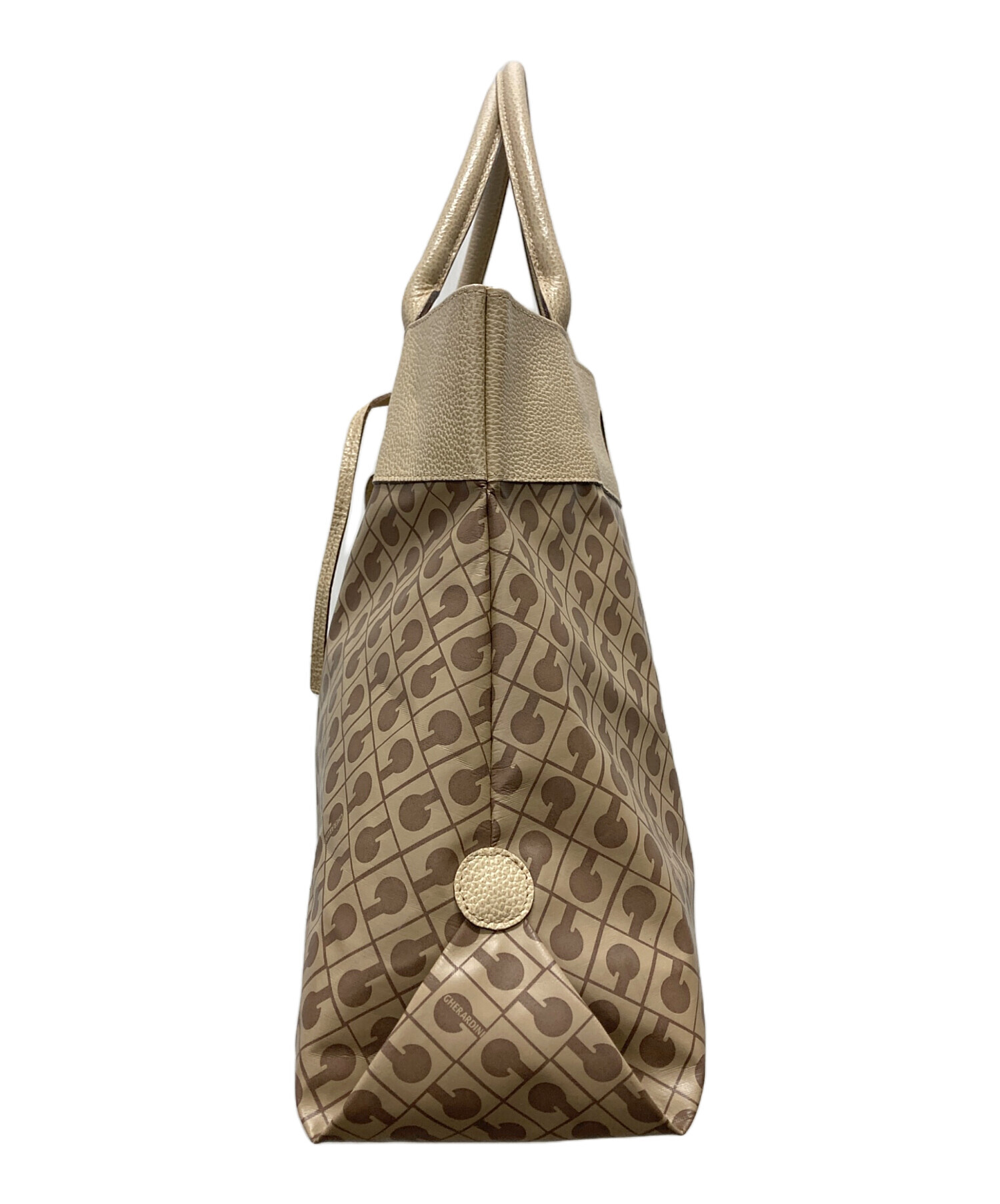 中古・古着通販】GHERARDINI (ゲラルディーニ) ハンドバッグ ブラウン